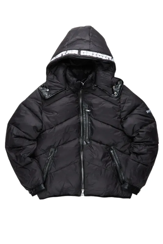 Ransom Black Puffer Jacket sold by Rockstar Original