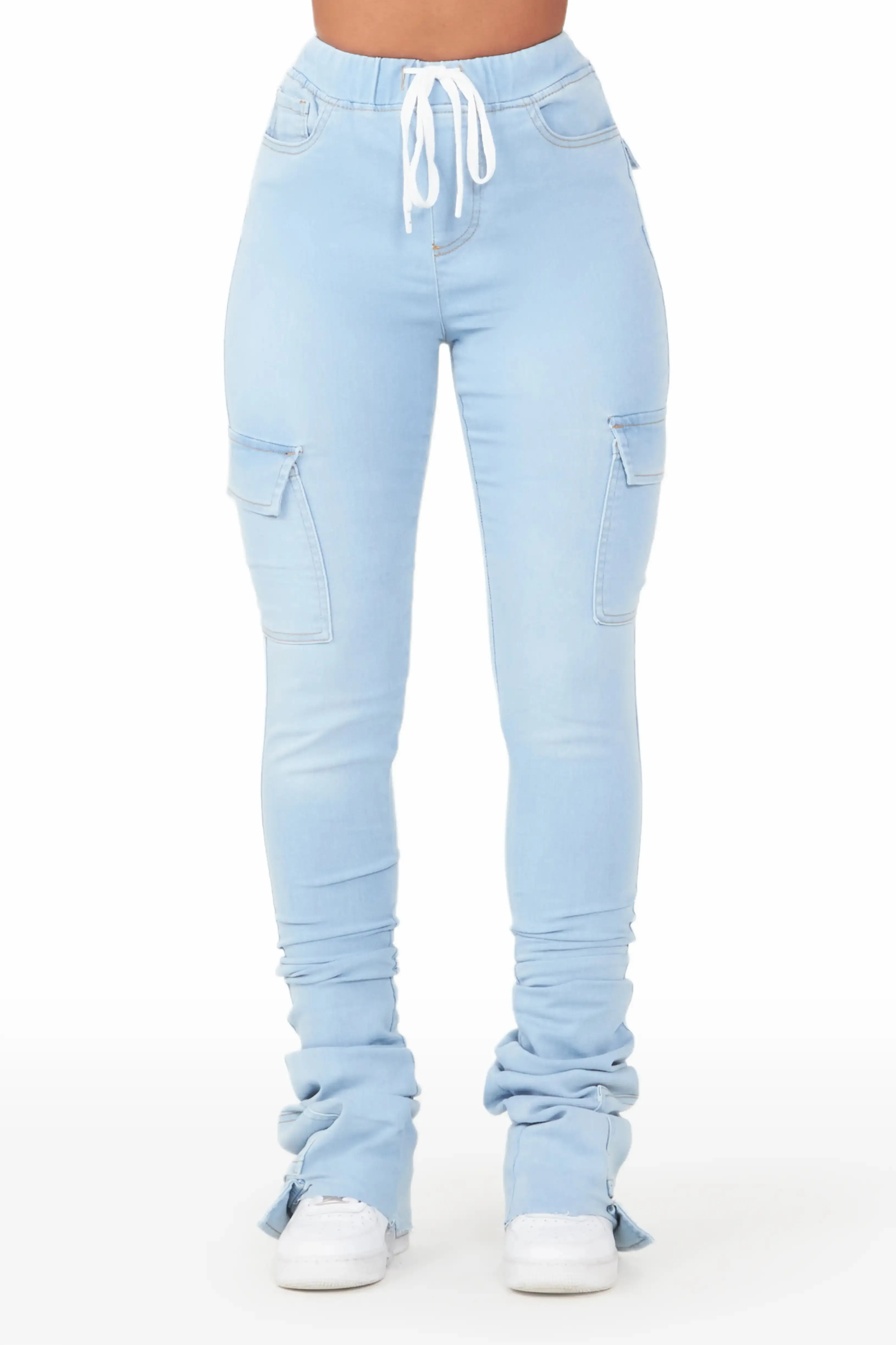 Evey Light Wash Super Stacked Jean sold by Rockstar Original product image thumbnail 2