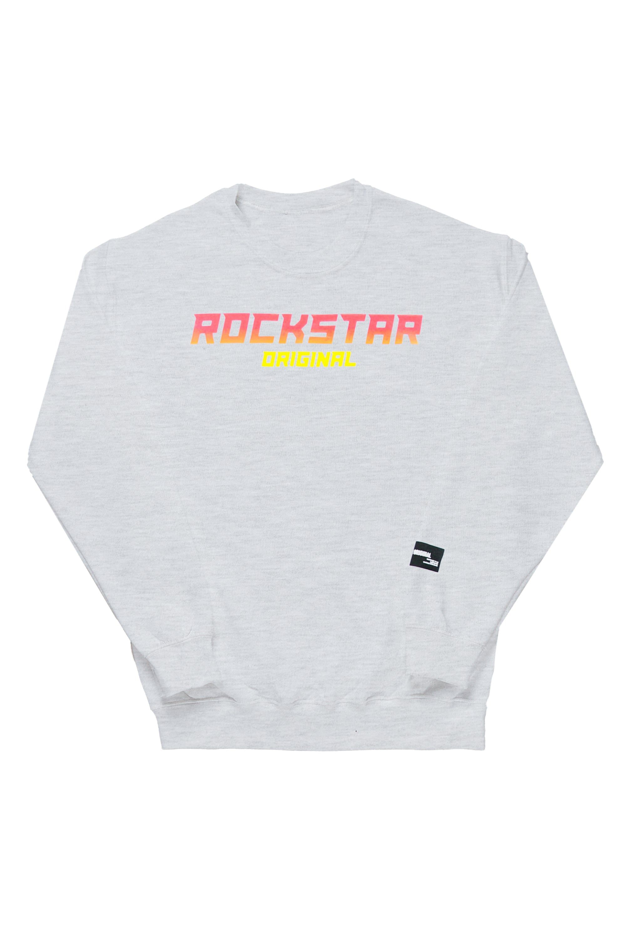 Javon Crewneck-Heather Grey sold by Rockstar Original