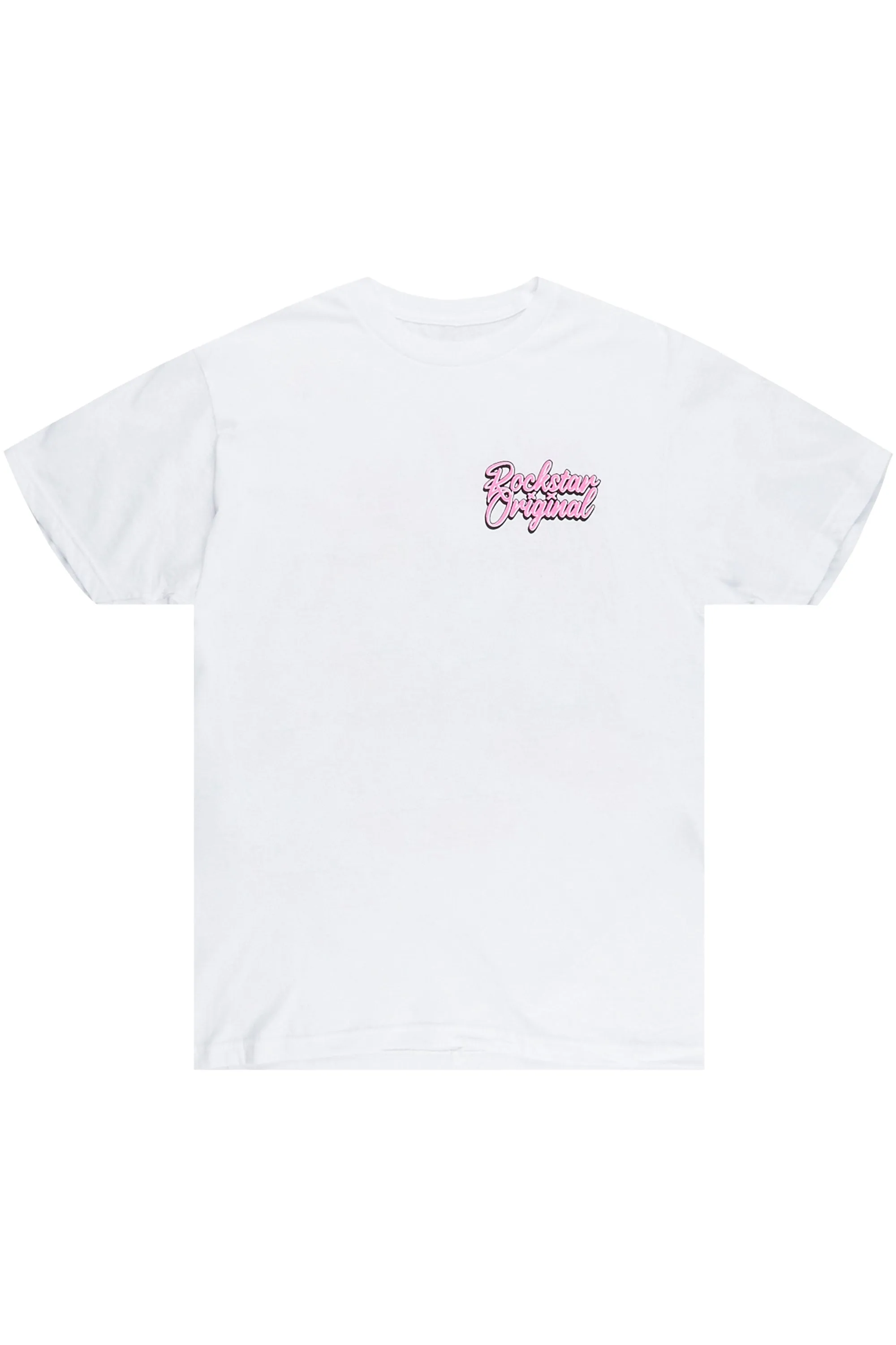 Deesepsha White Graphic T-Shirt sold by Rockstar Original product image thumbnail 3