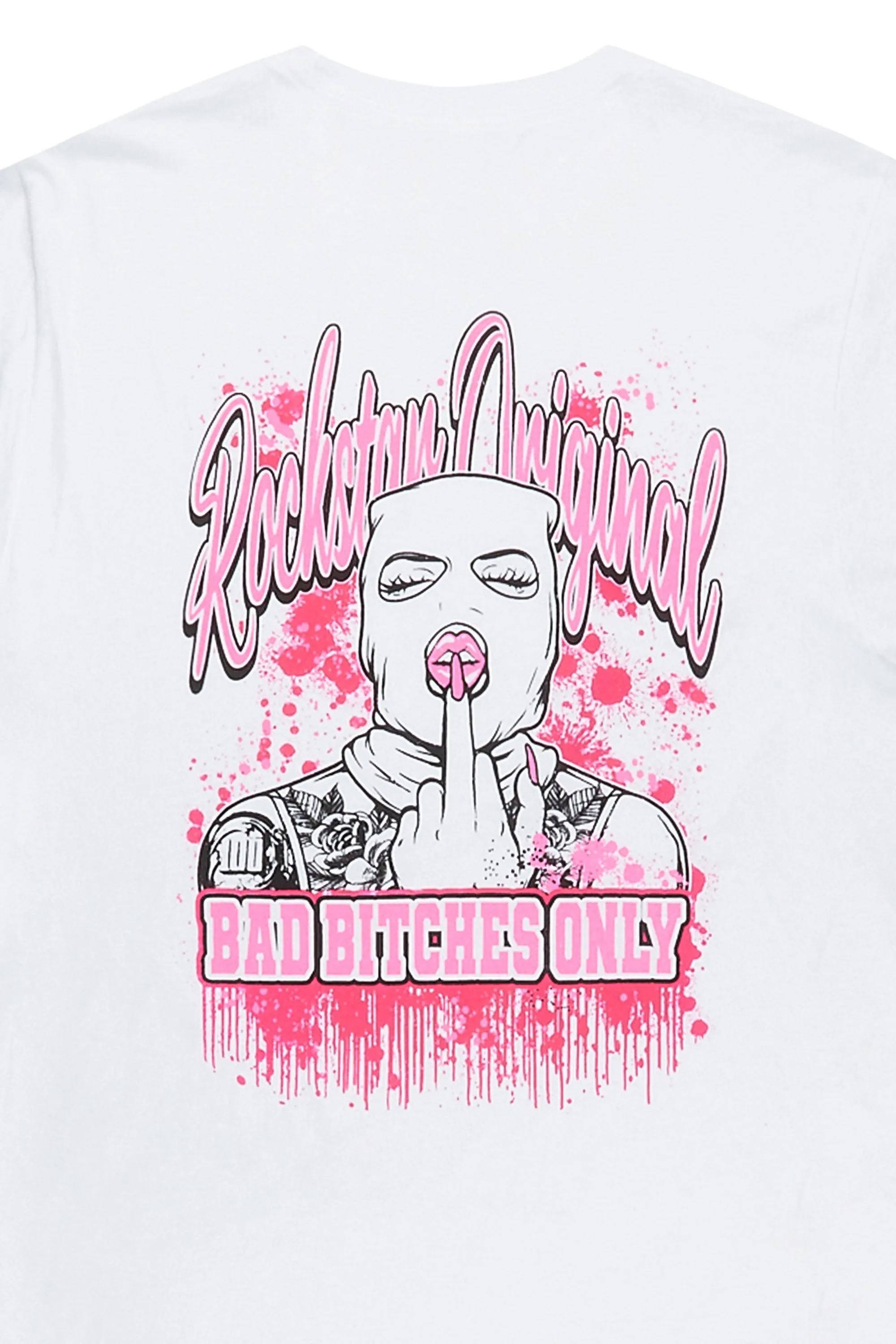 Deesepsha White Graphic T-Shirt sold by Rockstar Original product image thumbnail 2