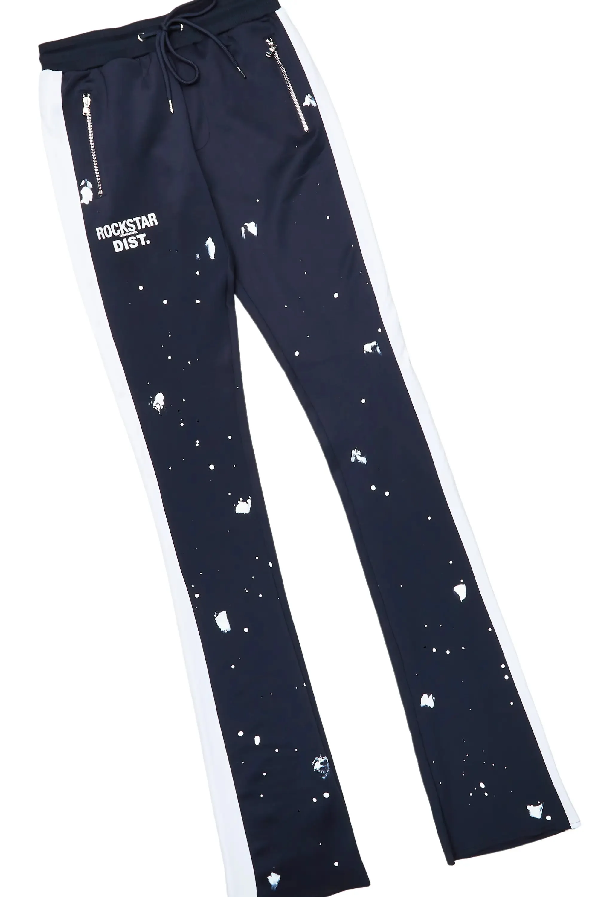 Raffer Navy Super Stacked Tricot Track Set sold by Rockstar Original product image thumbnail 4
