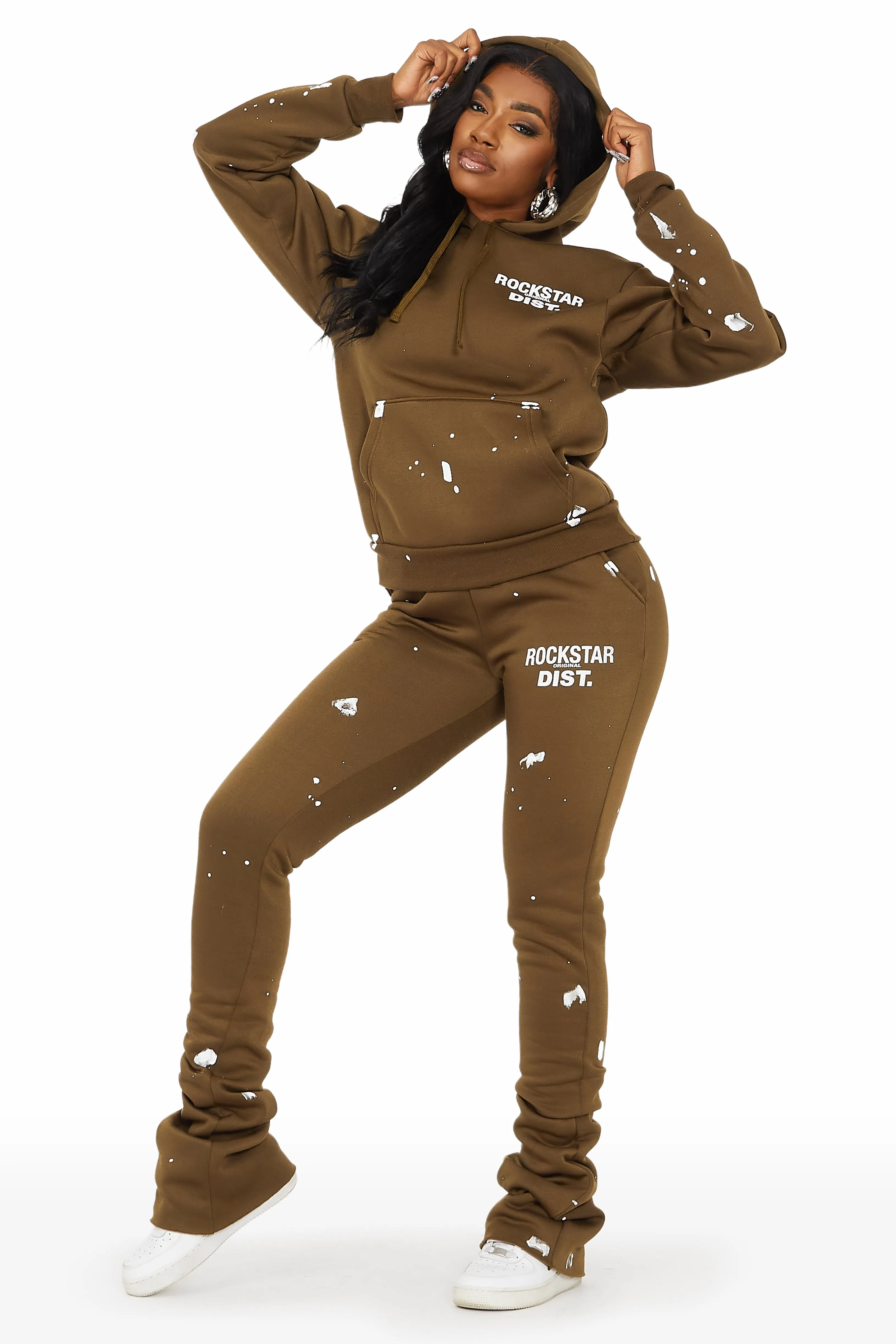 Hadley Olive Super Stacked Trackset sold by Rockstar Original product image thumbnail 2