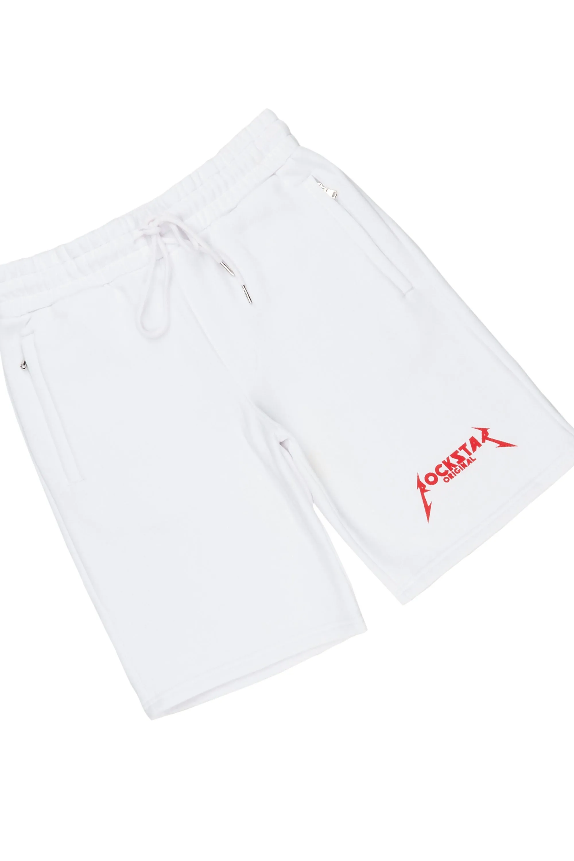 Wayan White T-Shirt Short Set sold by Rockstar Original product image thumbnail 4