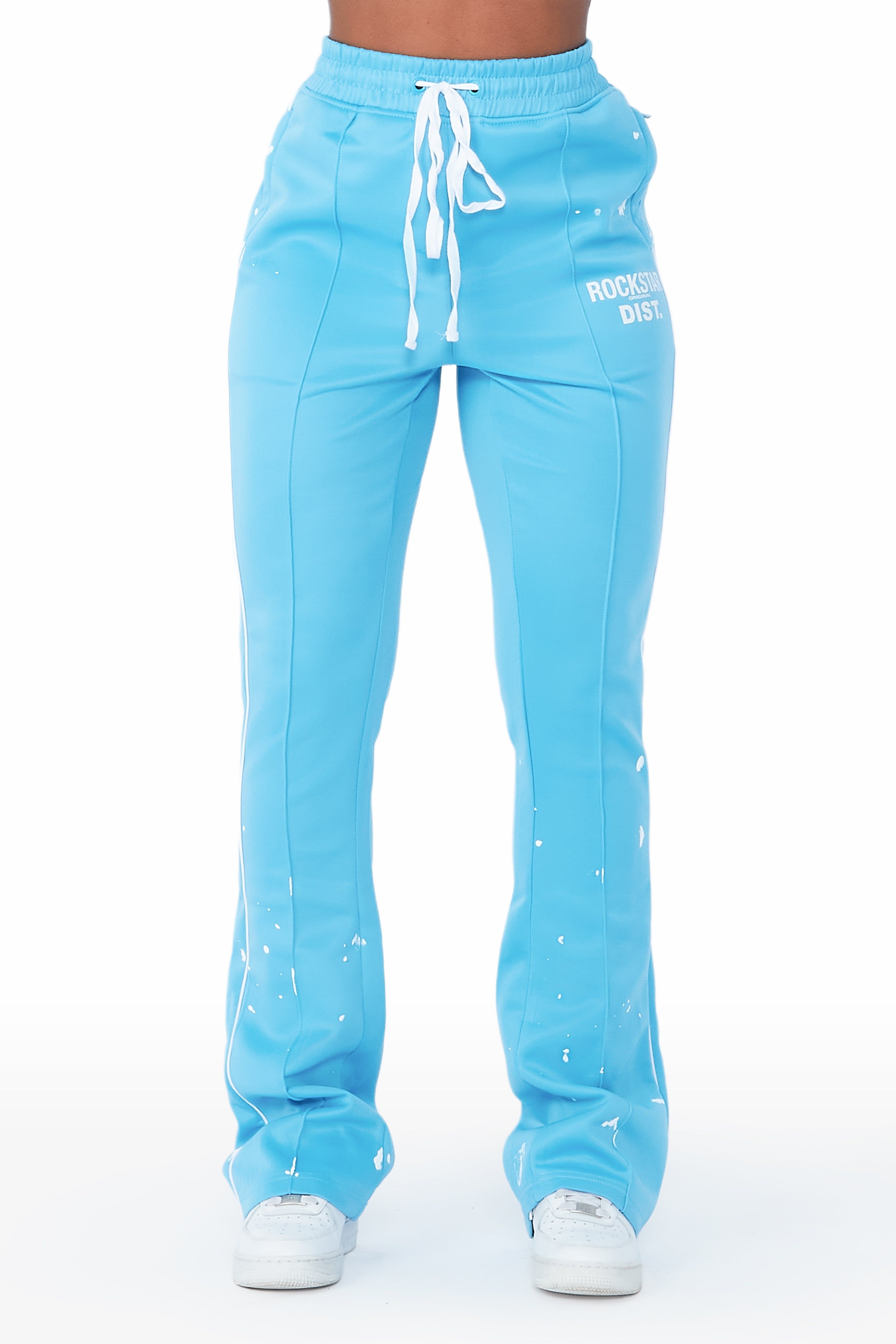 Selah Blue Stacked Track Pant sold by Rockstar Original product image thumbnail 4