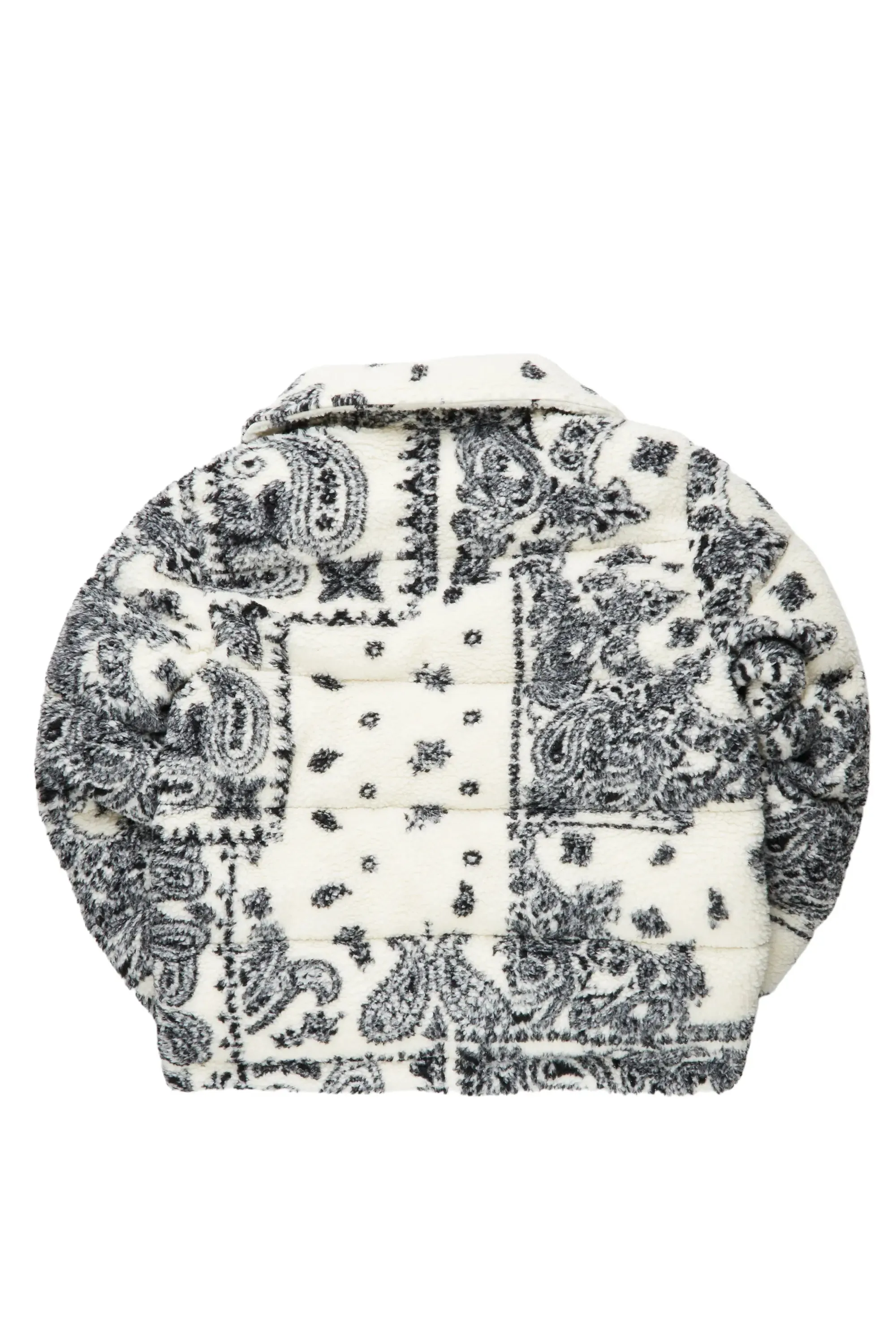 Wylie White Puffer Jacket sold by Rockstar Original product image thumbnail 5