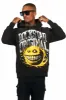 Chuffed Black Graphic Hoodie sold by Rockstar Original