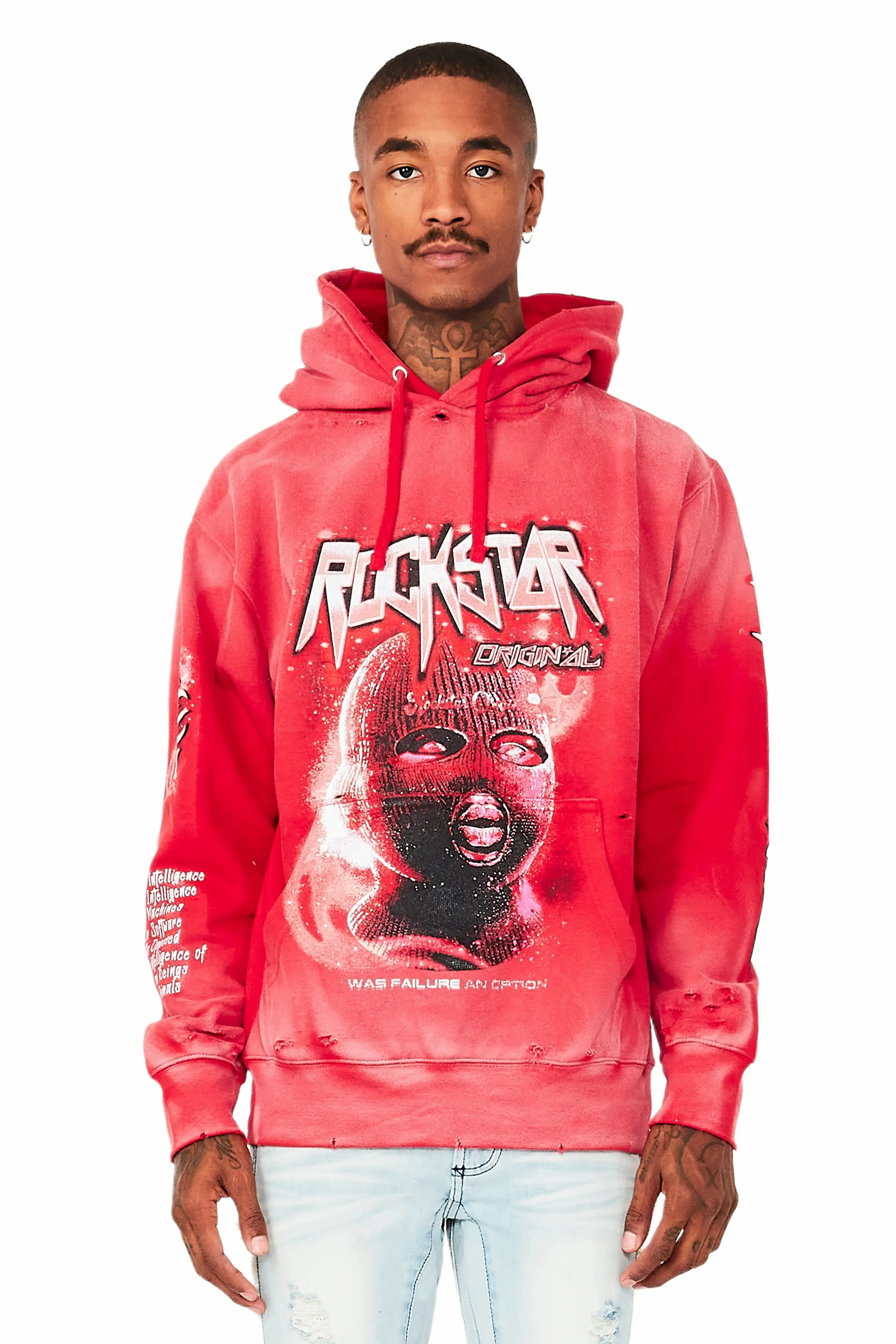 Ganen Red Graphic Hoodie sold by Rockstar Original