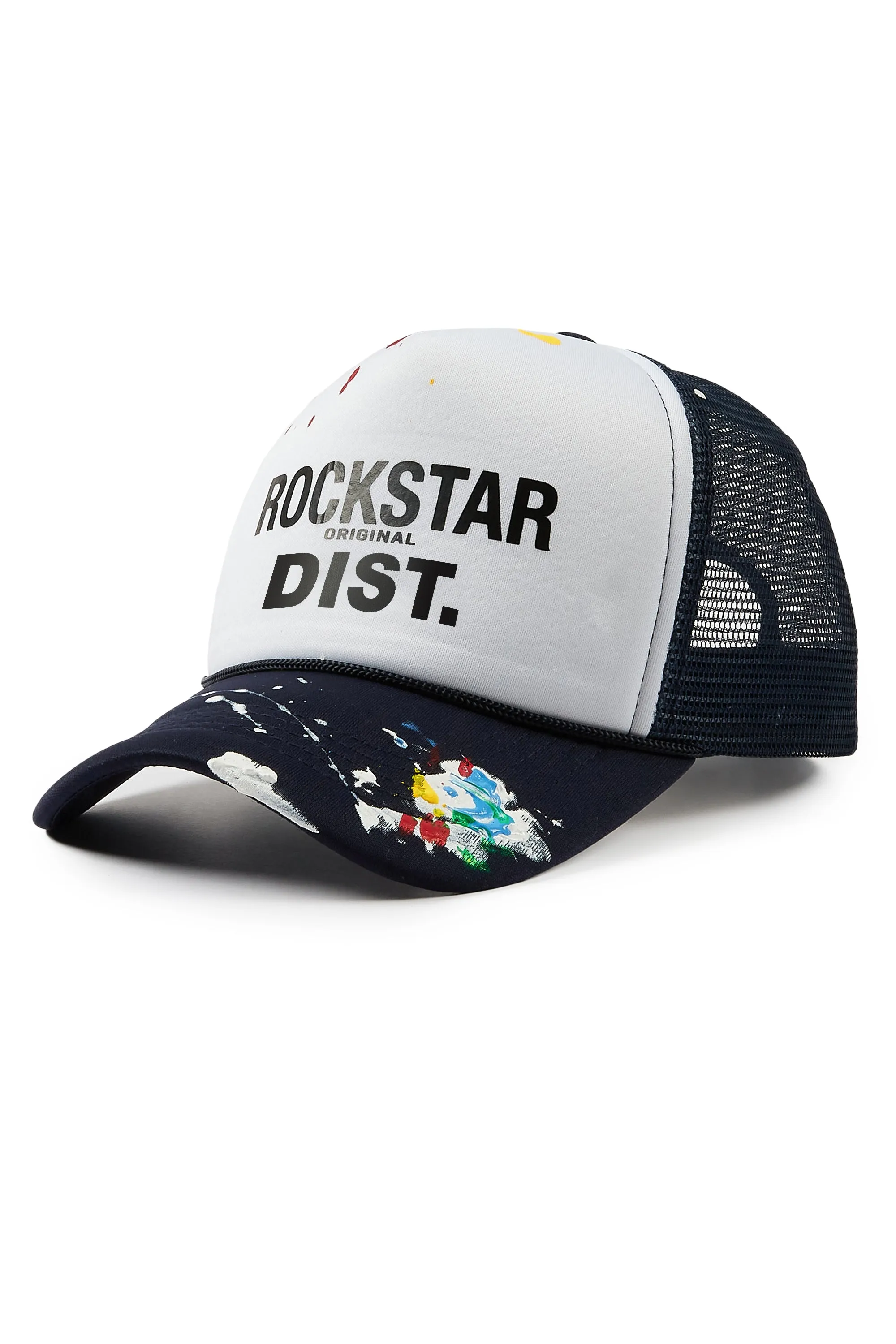 Neptune White/Navy Trucker Hat sold by Rockstar Original product image thumbnail 2