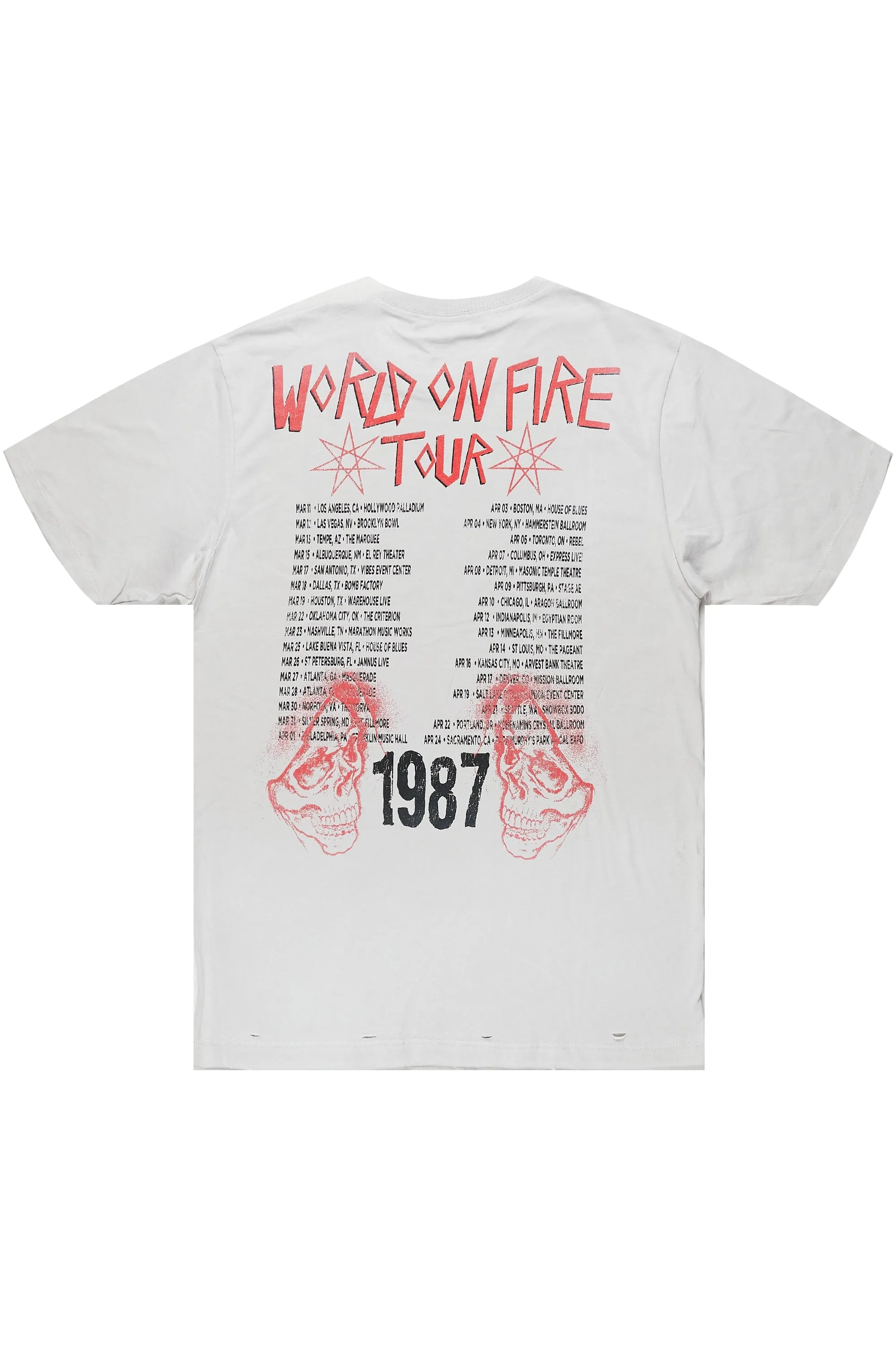 Barrett Silver Printed T-Shirt sold by Rockstar Original product image thumbnail 5