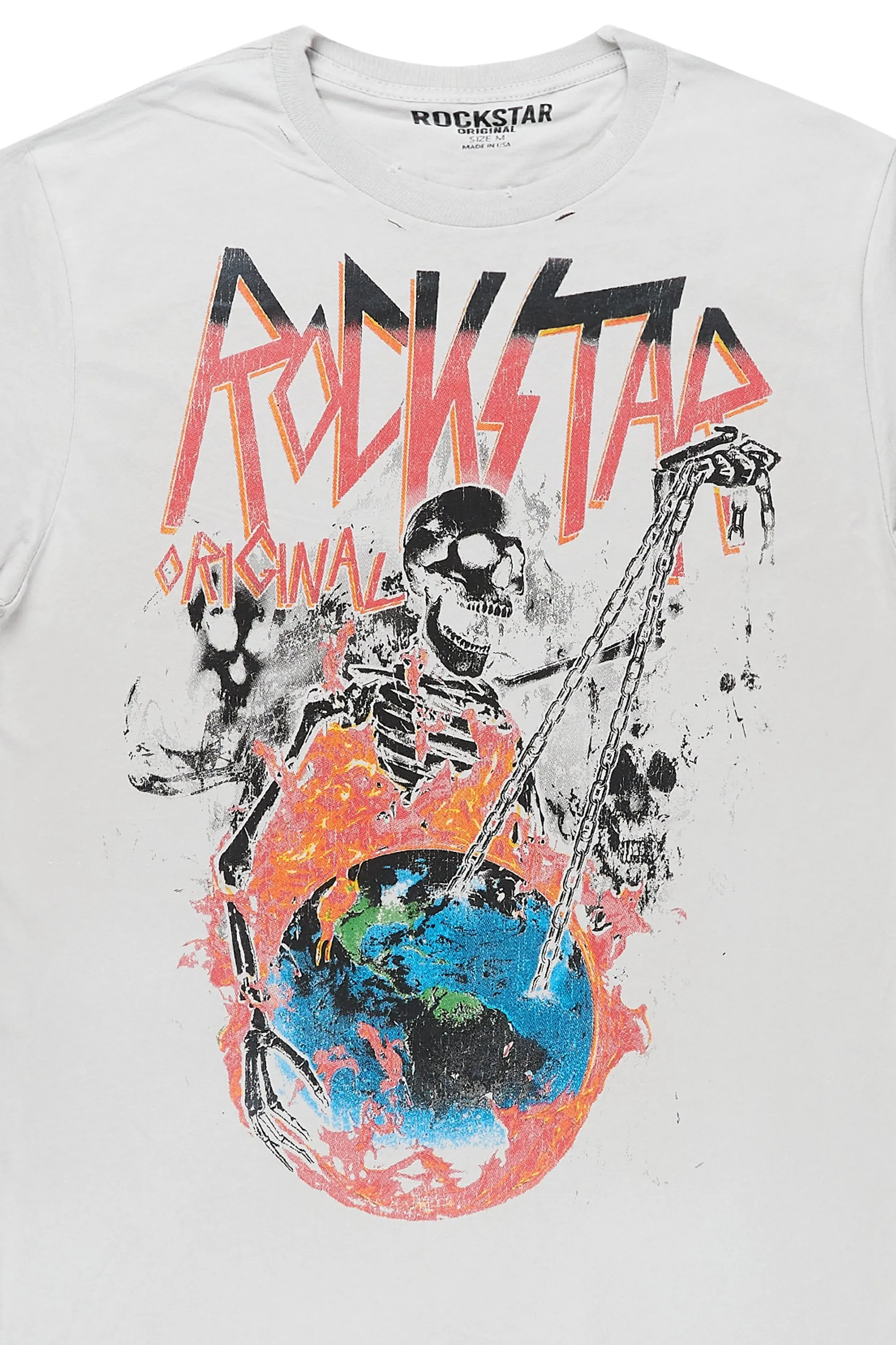 Barrett Silver Printed T-Shirt sold by Rockstar Original product image thumbnail 3