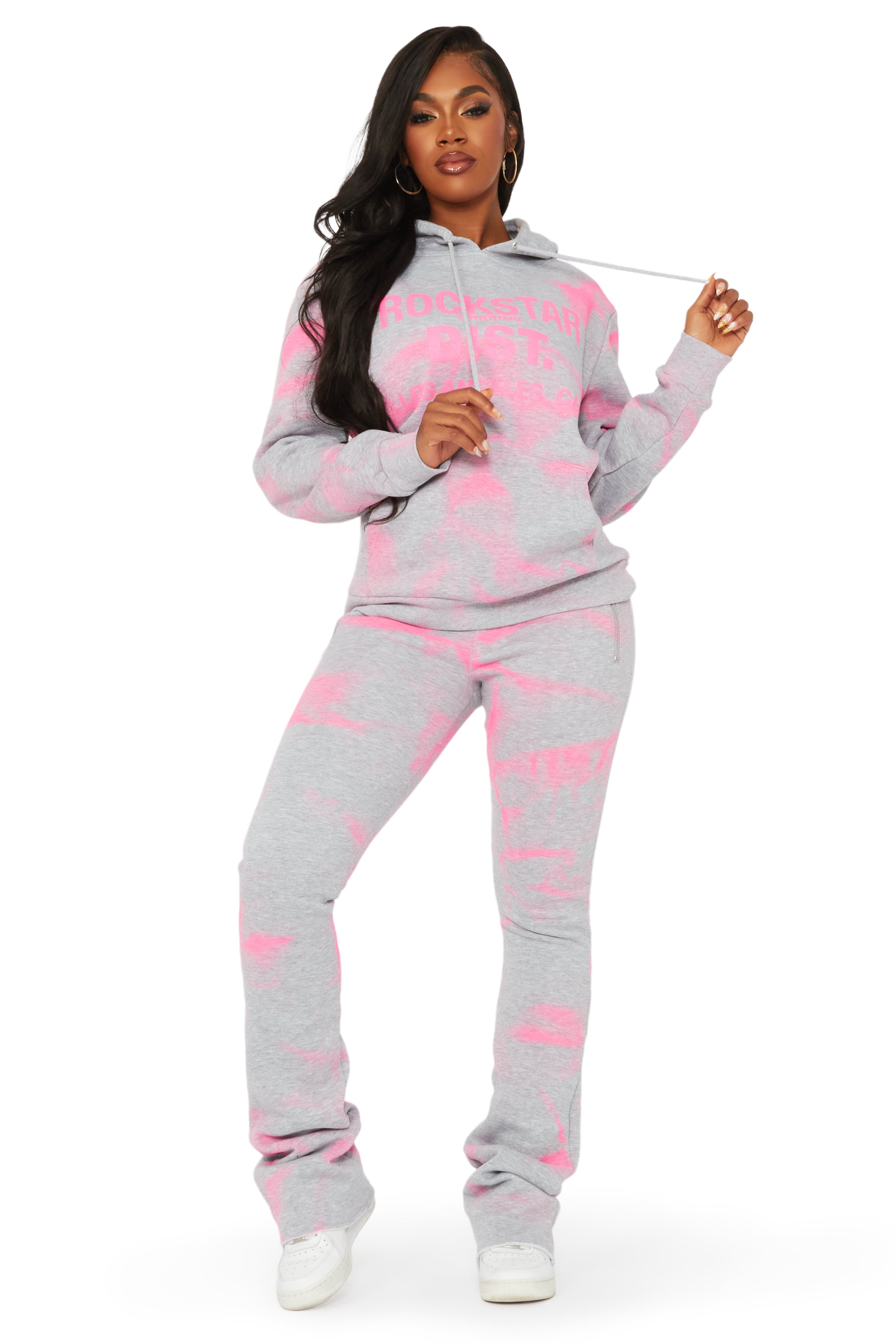 Nellah Heather Grey Super Stacked Trackset sold by Rockstar Original product image thumbnail 3