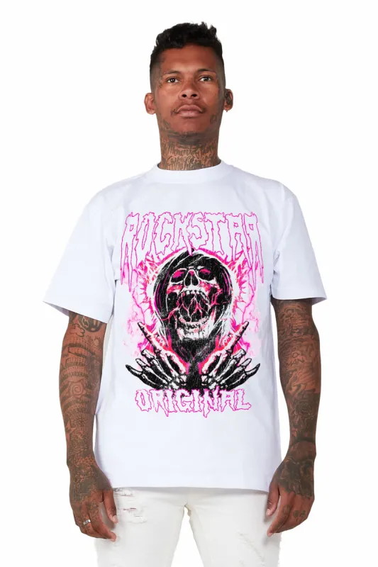 Stryker White Graphic T-Shirt sold by Rockstar Original