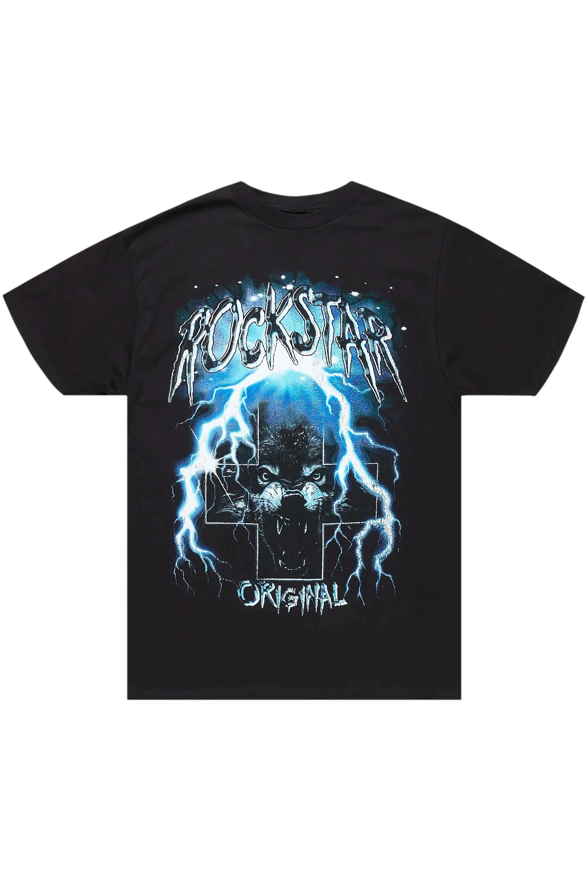 Bolk Black Graphic T-Shirt sold by Rockstar Original product image thumbnail 2