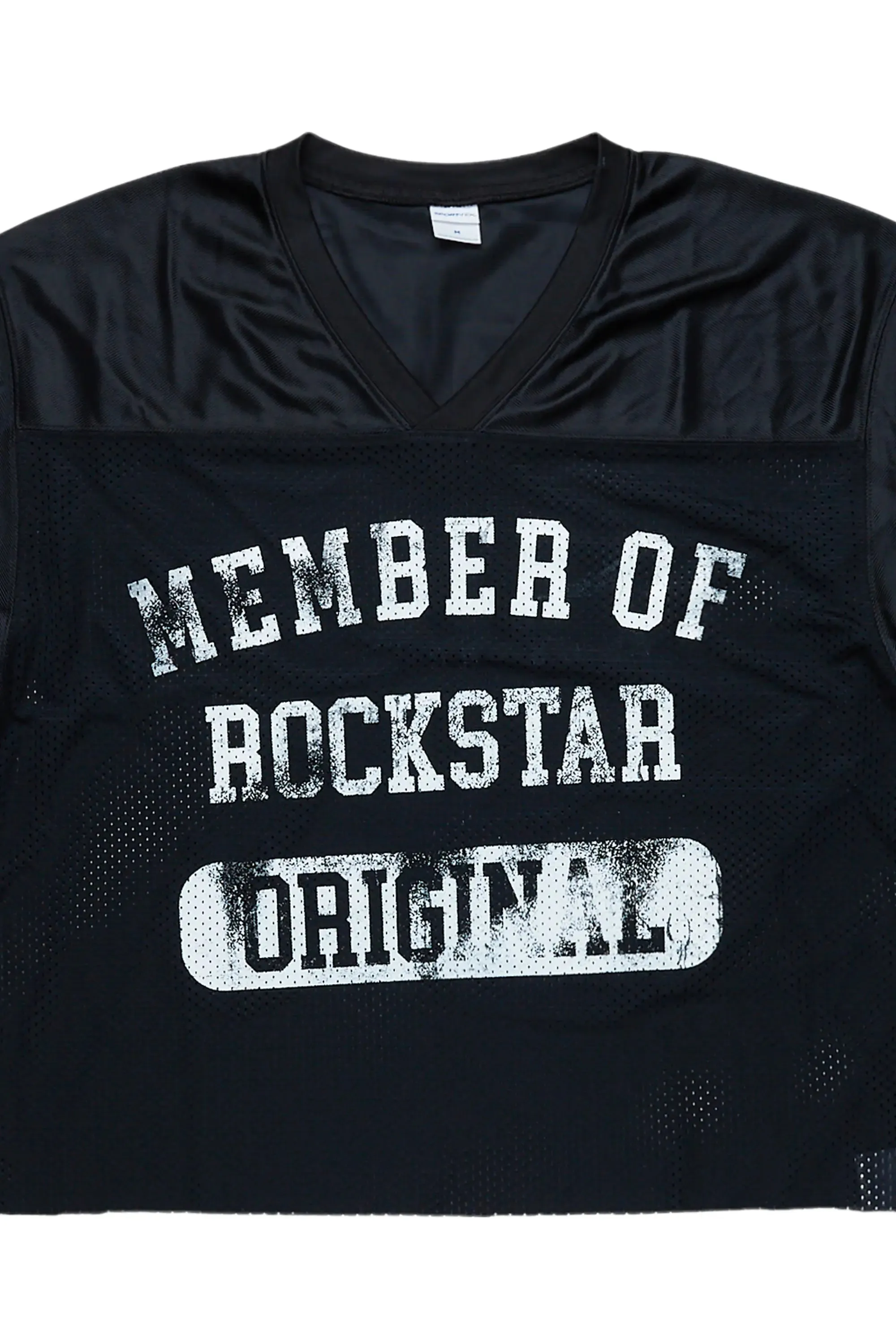 Danian Black Graphic Mesh Jersey sold by Rockstar Original product image thumbnail 3
