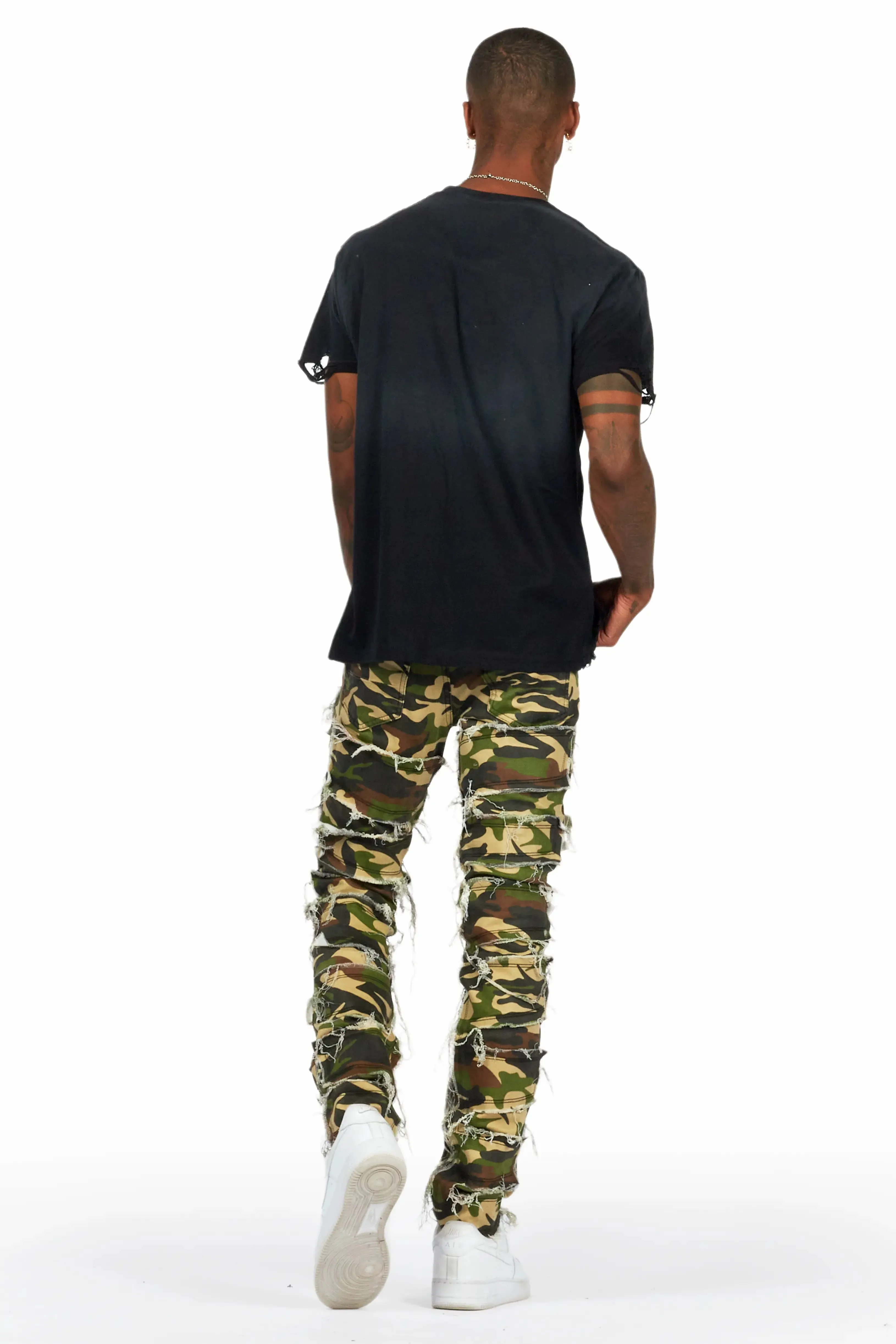 Shake Faded Camo Slim Fit Jean sold by Rockstar Original product image thumbnail 5