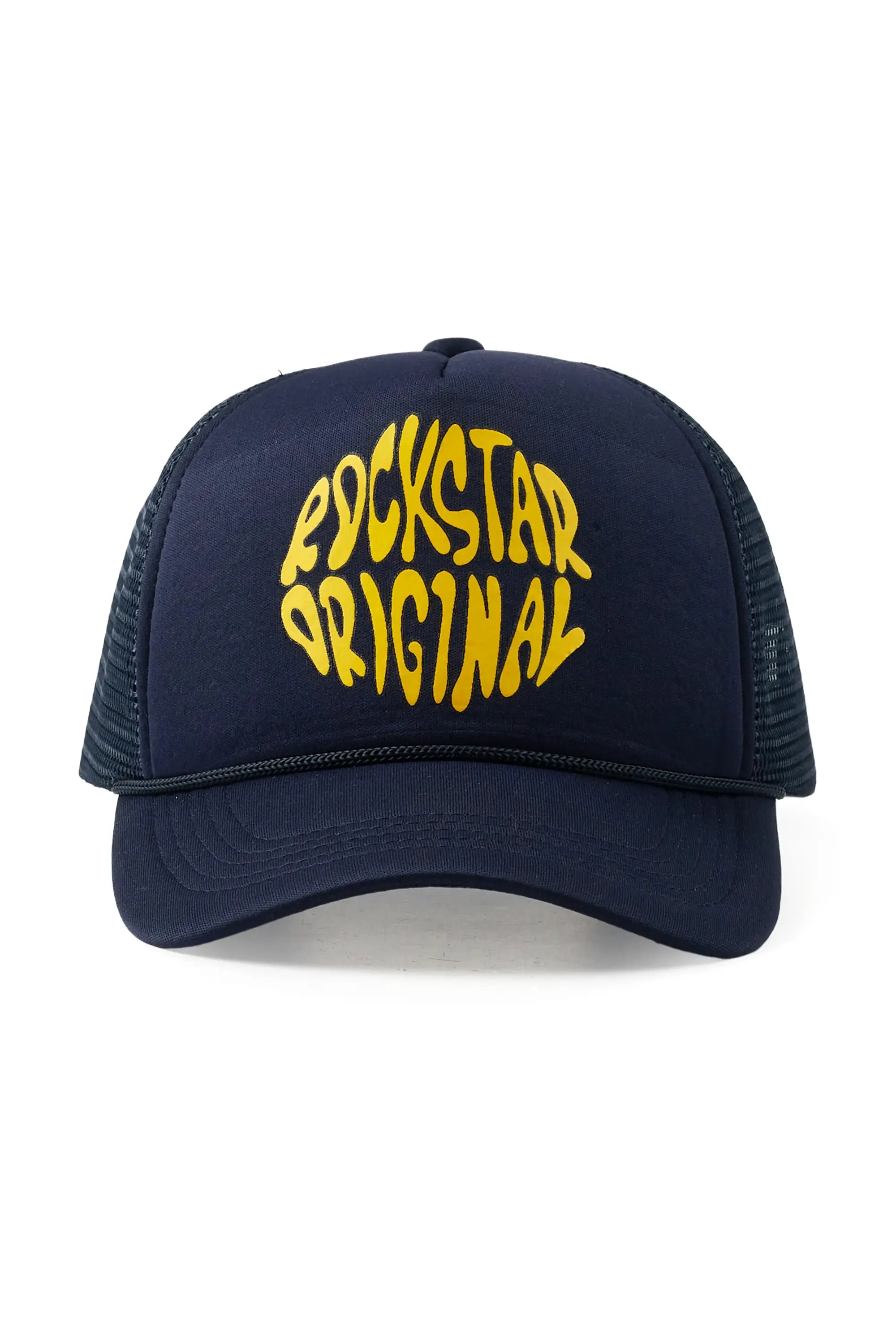 Neron Navy Graphic Trucker Hat sold by Rockstar Original