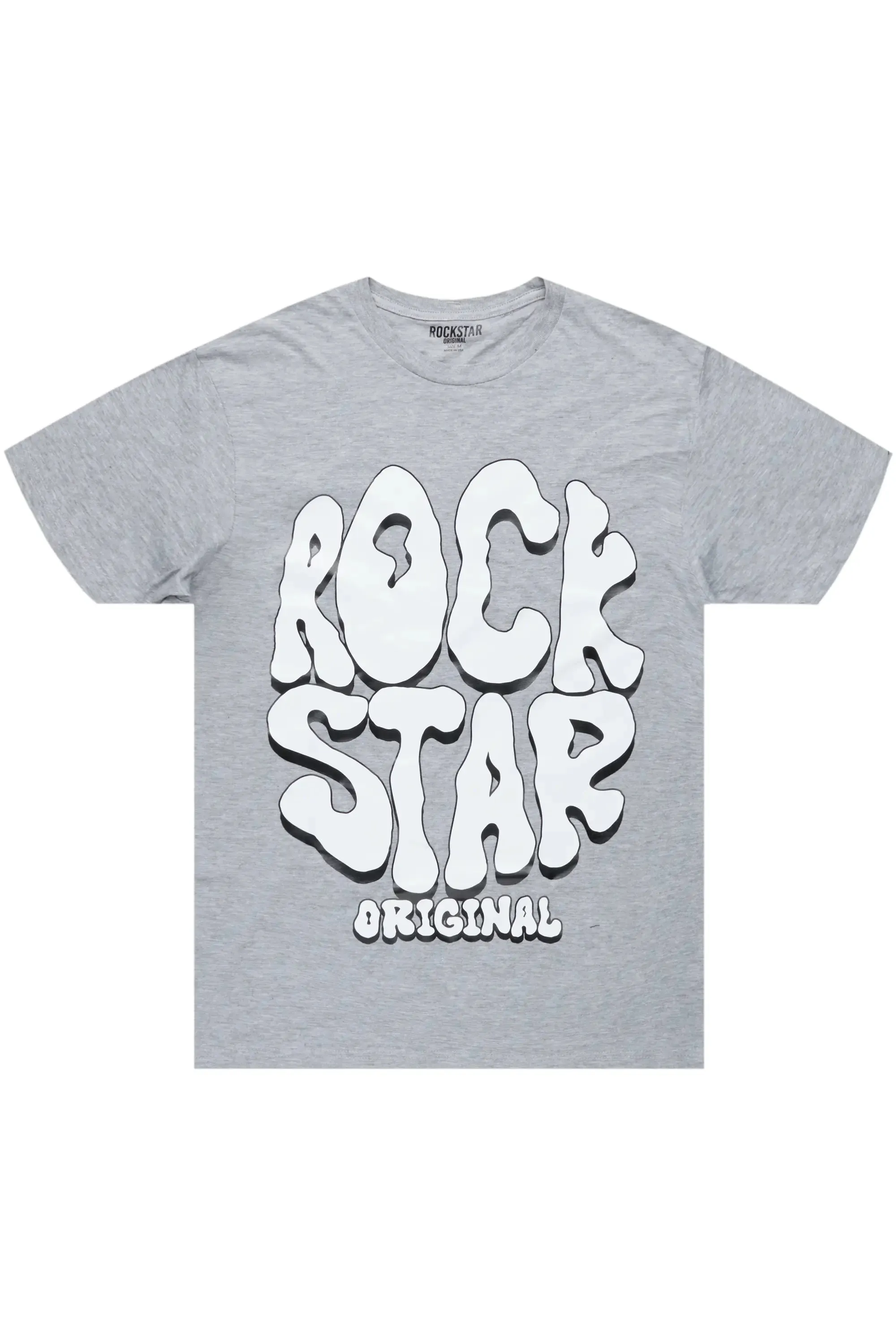 Warblen Grey Graphic T-Shirt sold by Rockstar Original product image thumbnail 2