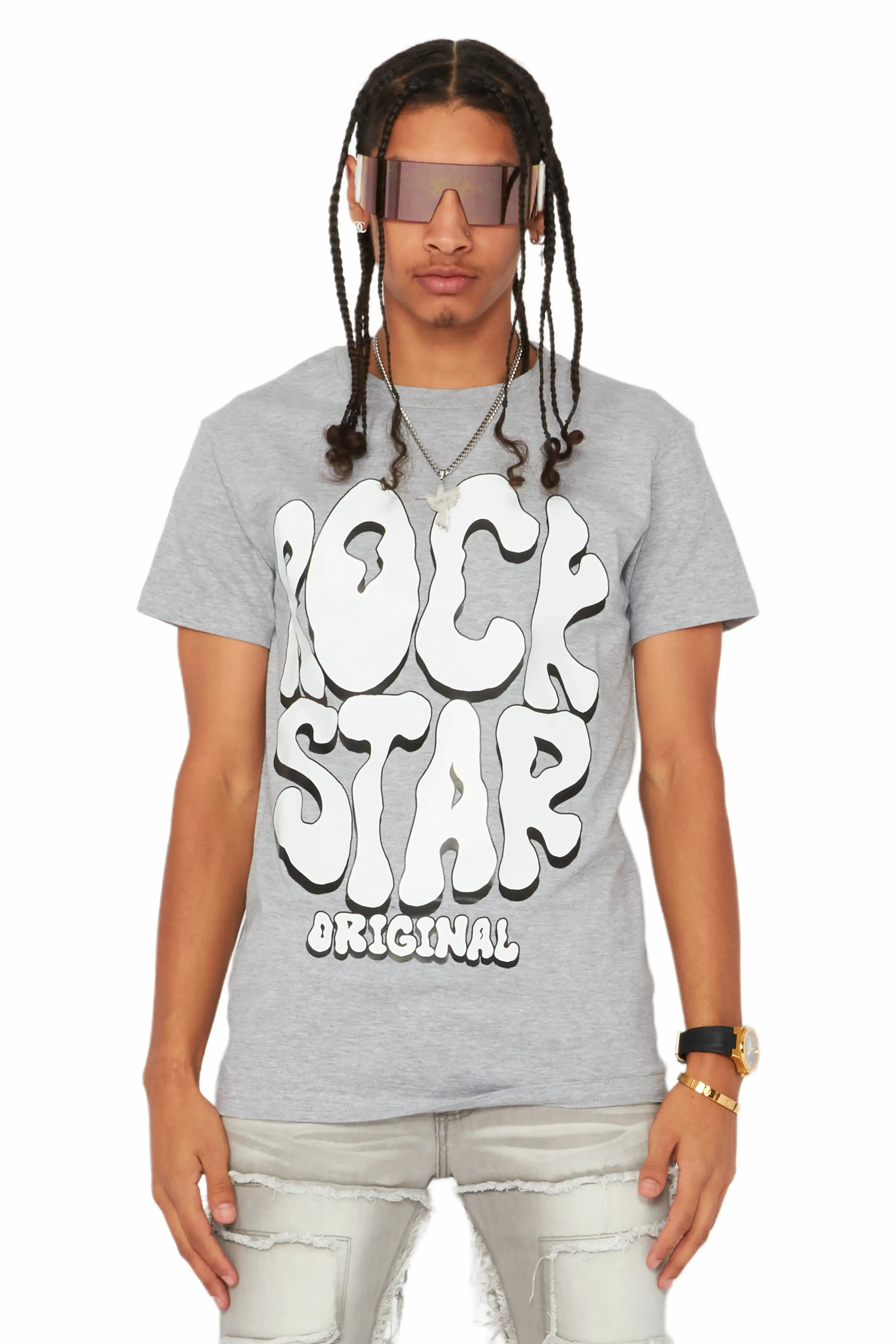 Warblen Grey Graphic T-Shirt sold by Rockstar Original