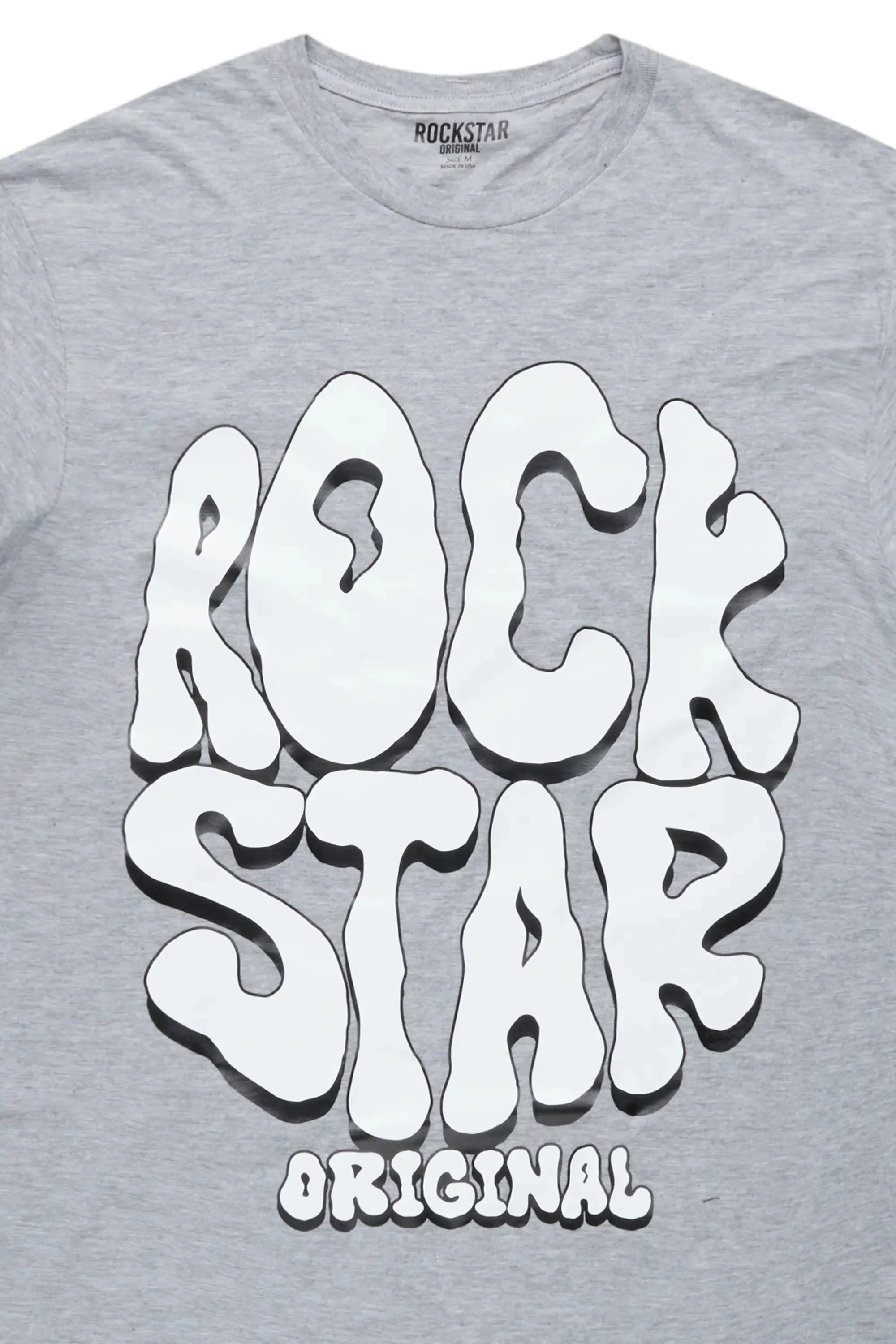 Warblen Grey Graphic T-Shirt sold by Rockstar Original product image thumbnail 5