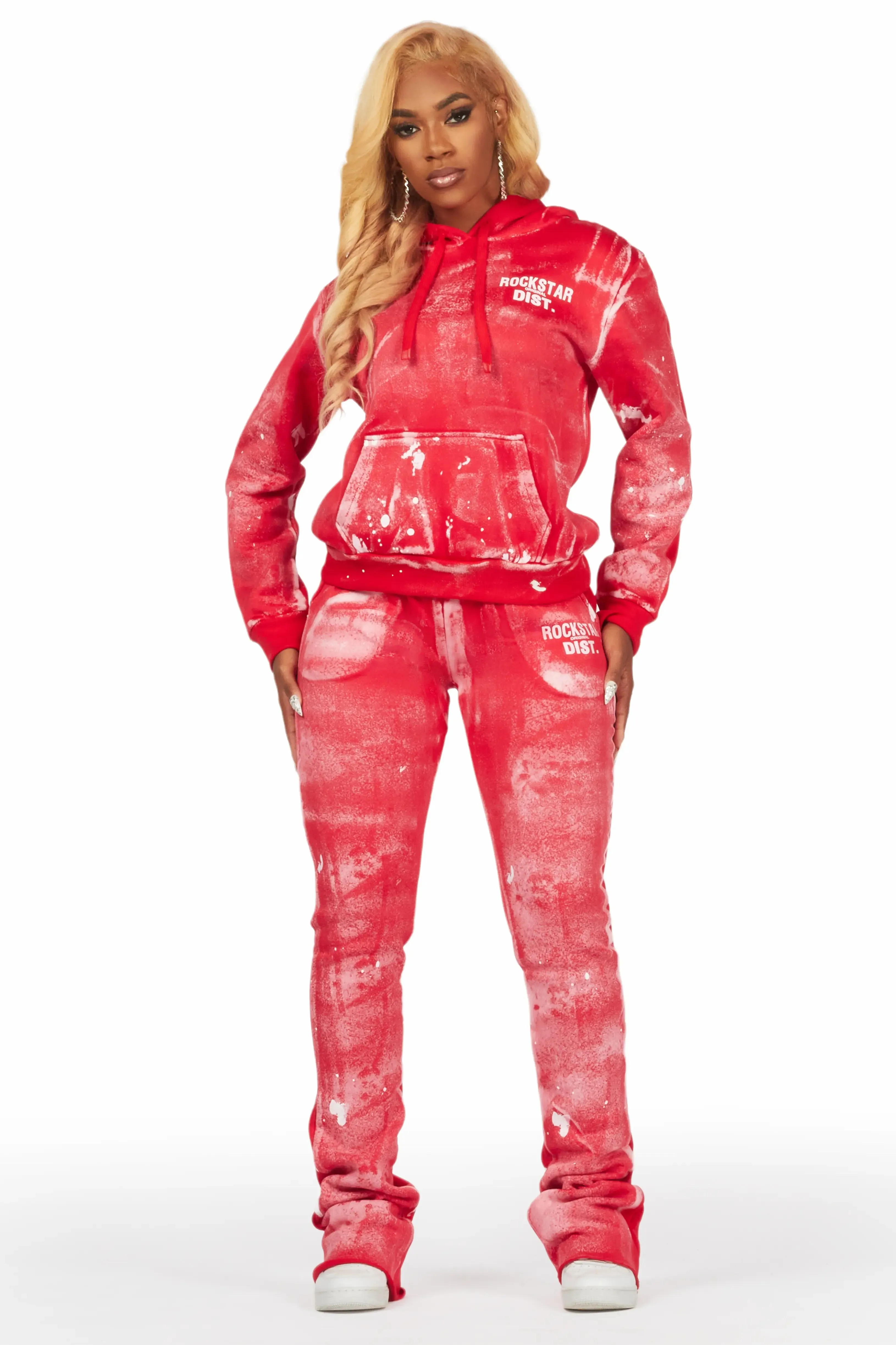 Keiana Red Super Stacked Trackset sold by Rockstar Original