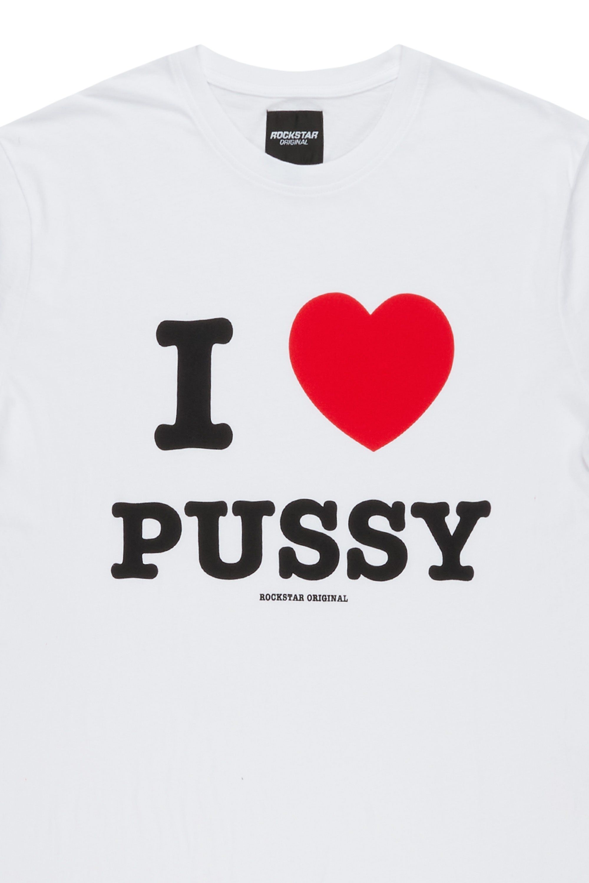 Torke White Graphic T-Shirt sold by Rockstar Original product image thumbnail 2
