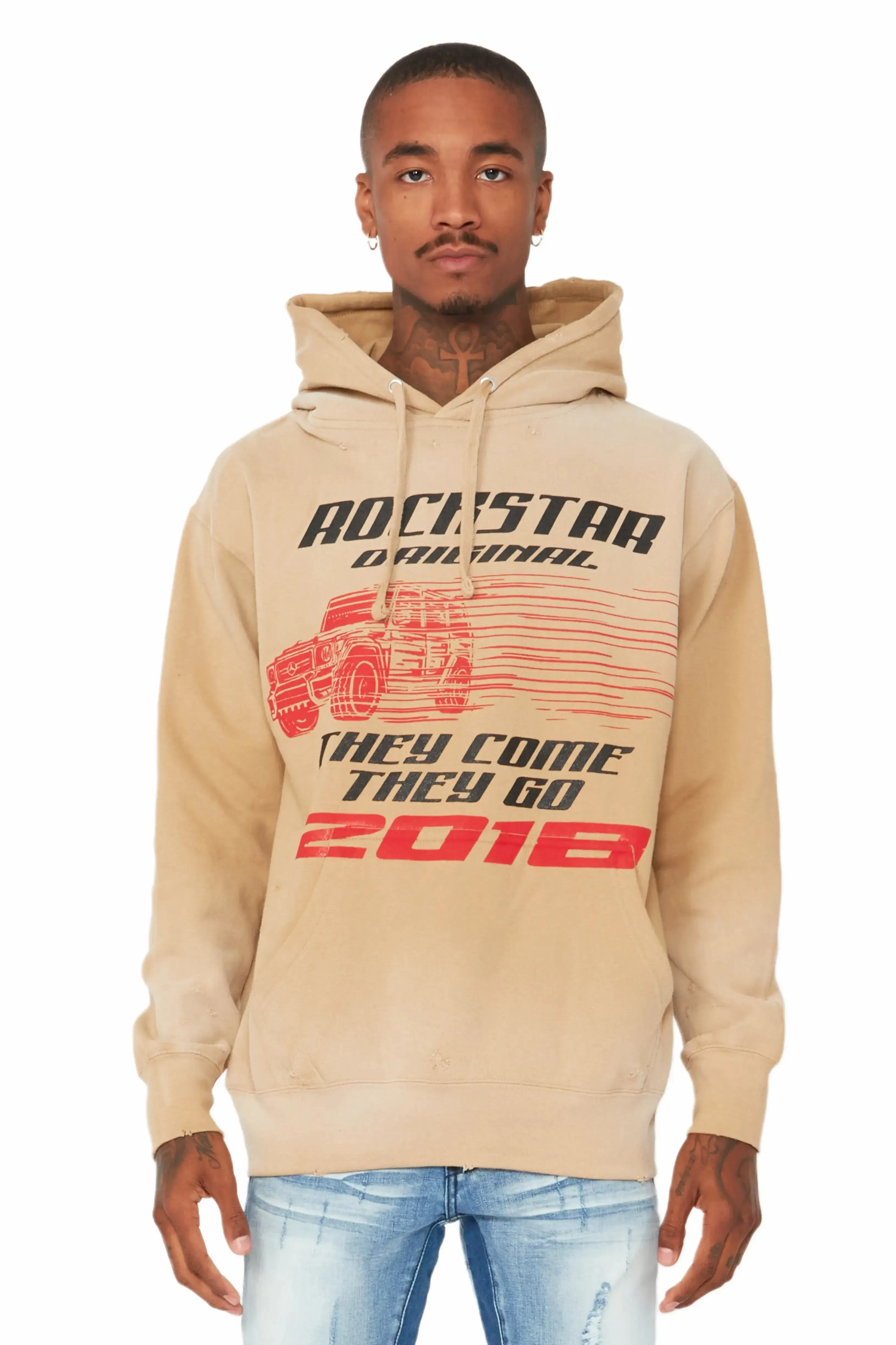 Jago Sand Graphic Hoodie sold by Rockstar Original