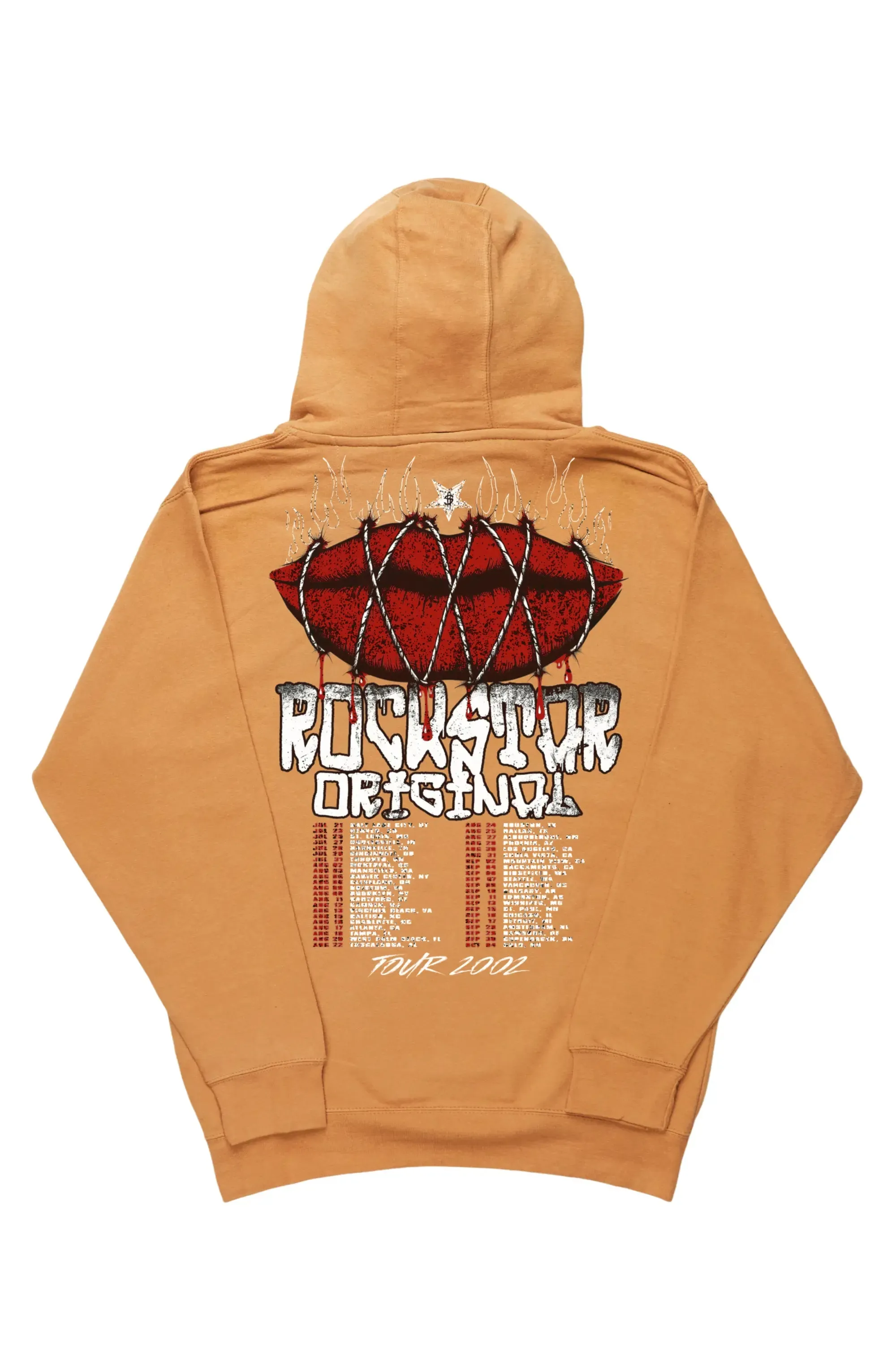 Kizzma Beige Graphic Hoodie sold by Rockstar Original product image thumbnail 2