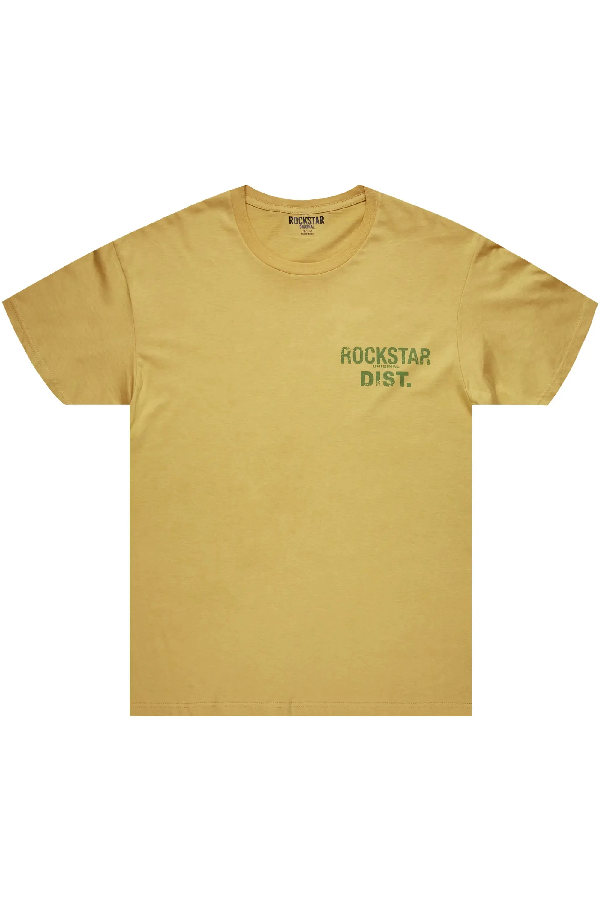 Lake Beige/Green Graphic T-Shirt sold by Rockstar Original product image thumbnail 3