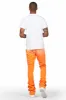 Mallor White/Orange T-Shirt/Super Stacked Track Set sold by Rockstar Original