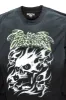 Schtupp Black Double Layer Long Sleeve Graphic T-Shirt sold by Rockstar Original