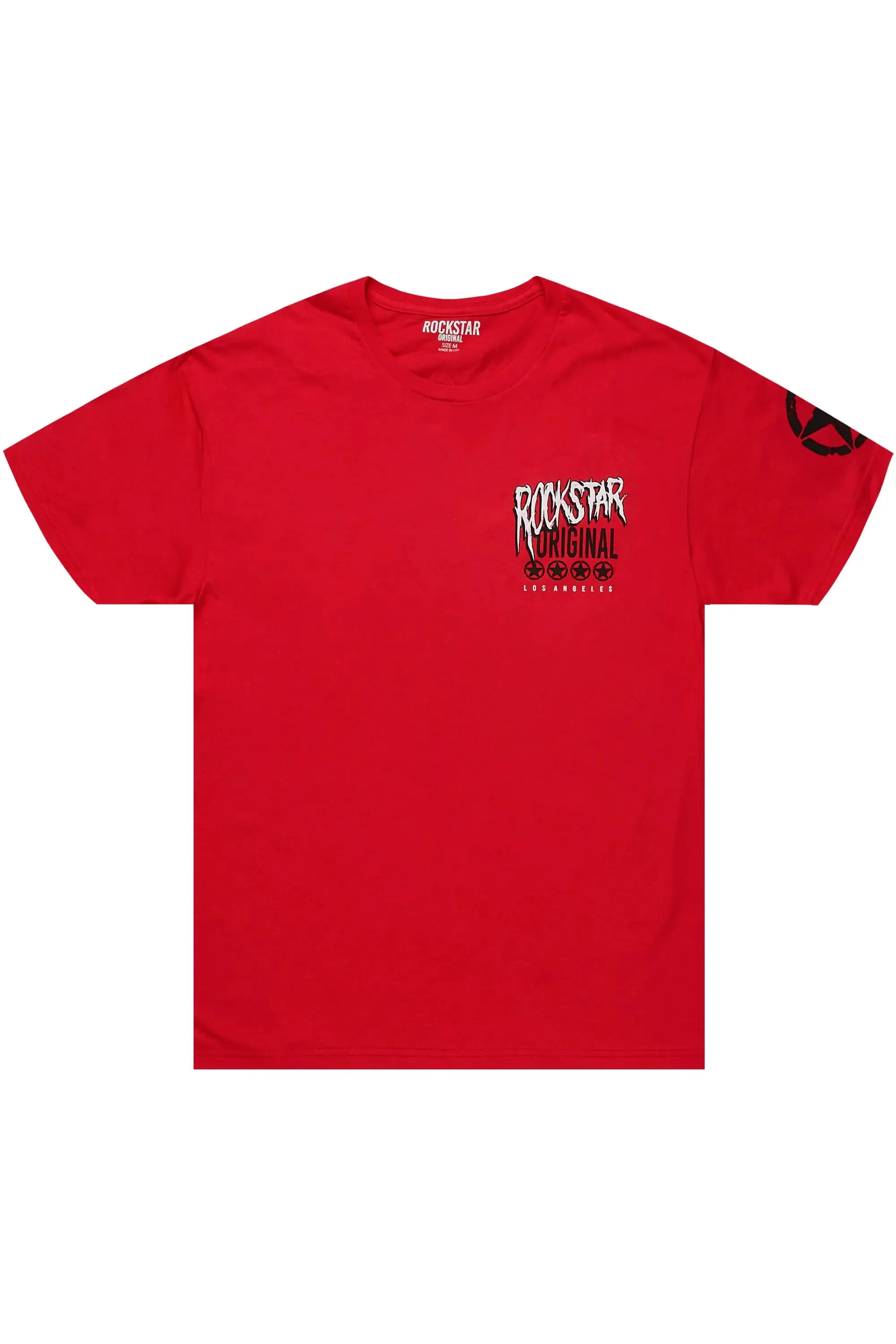 Wizzurd Red Graphic T-Shirt sold by Rockstar Original product image thumbnail 3