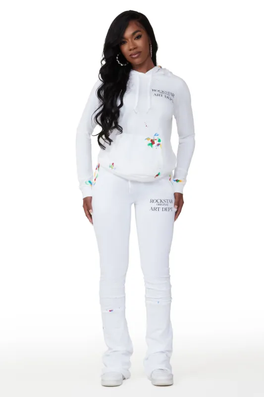 Nevaeh White Super Stacked Trackset sold by Rockstar Original