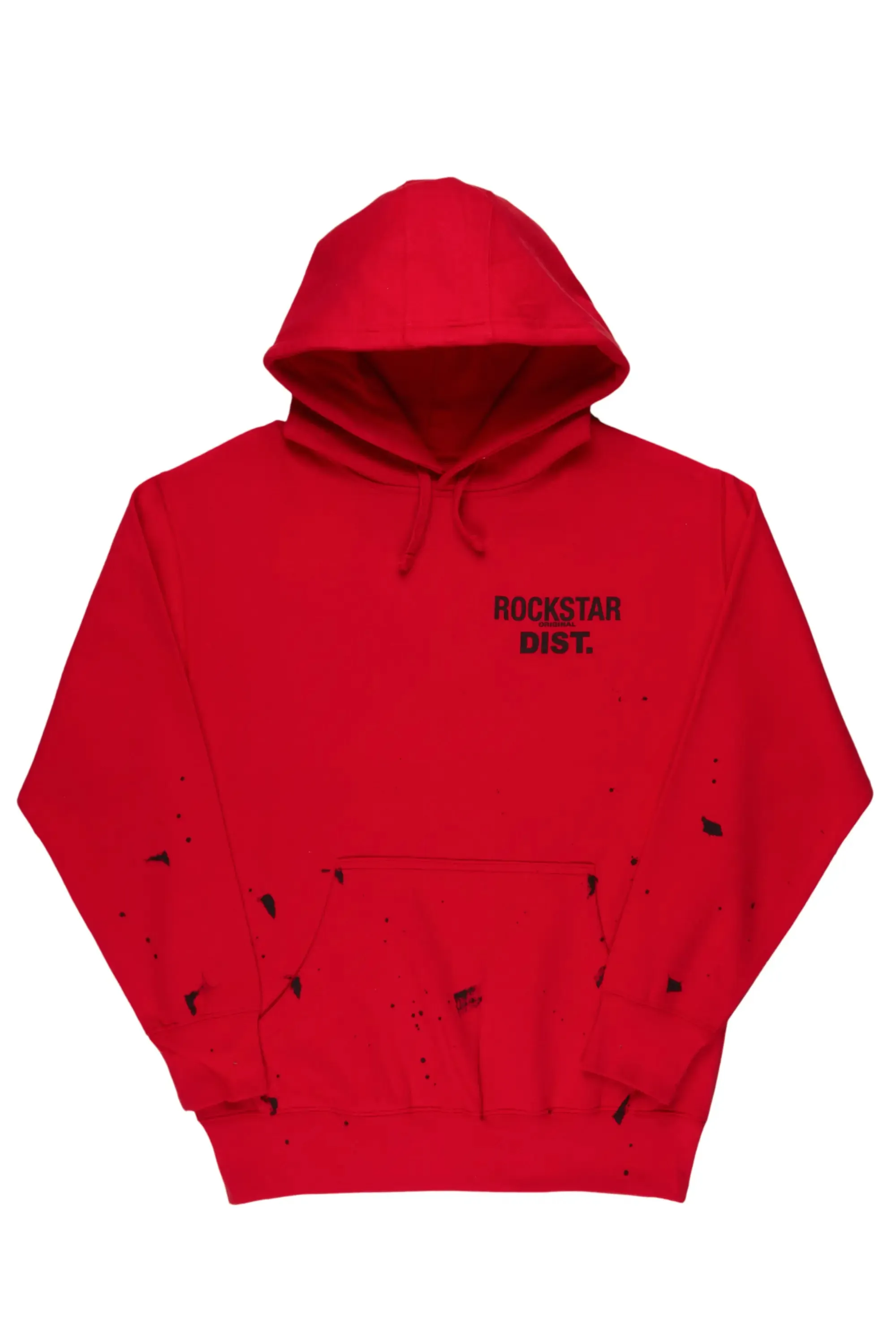 Raffer Red Graphic Hoodie sold by Rockstar Original