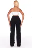 Jhourney Black Baggy Stacked Jean sold by Rockstar Original