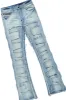 Loman Beige Oversized T-Shirt & Shake Blue Stacked Flare Jean Bundle sold by Rockstar Original