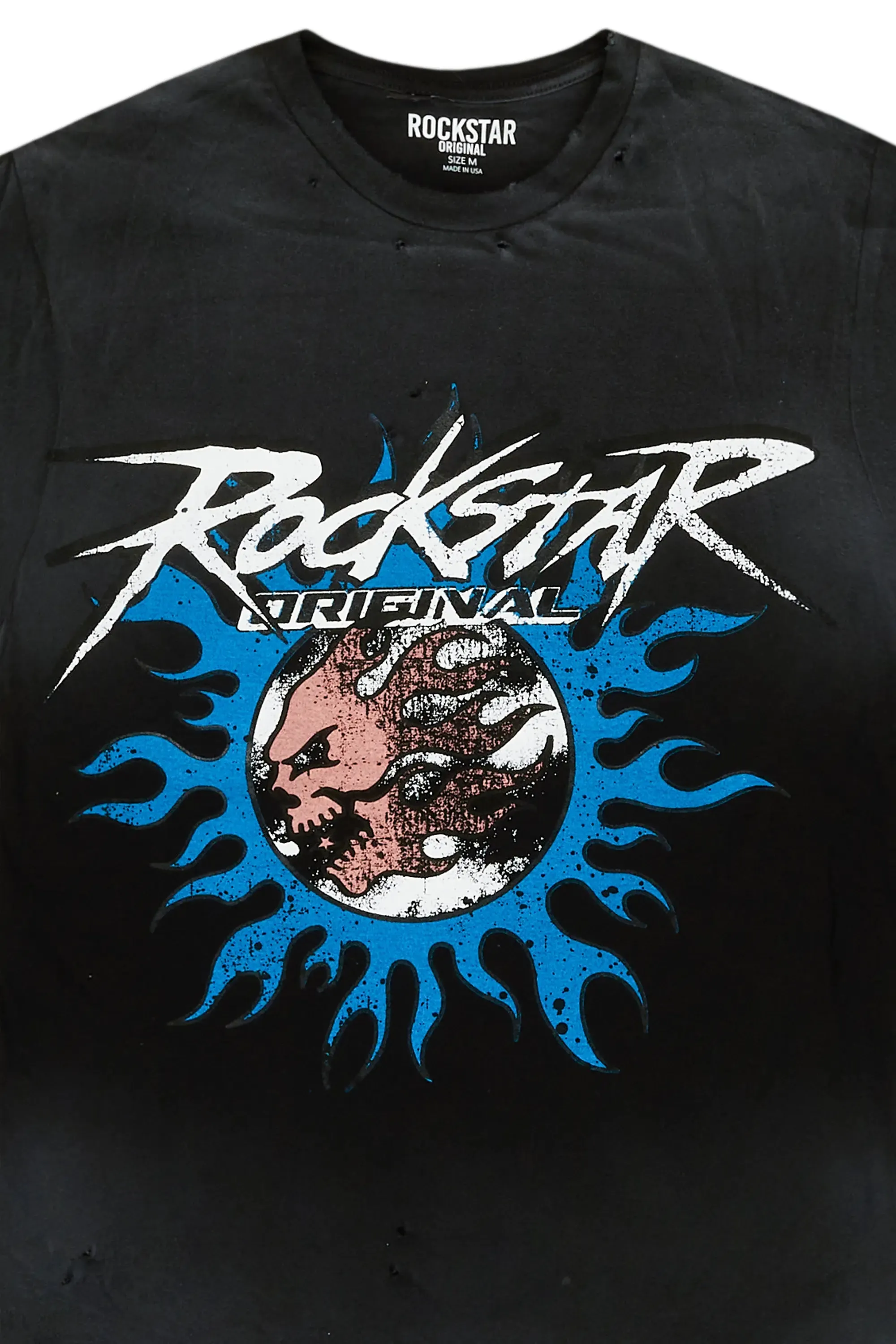 Alpha Black Graphic T-Shirt sold by Rockstar Original product image thumbnail 2