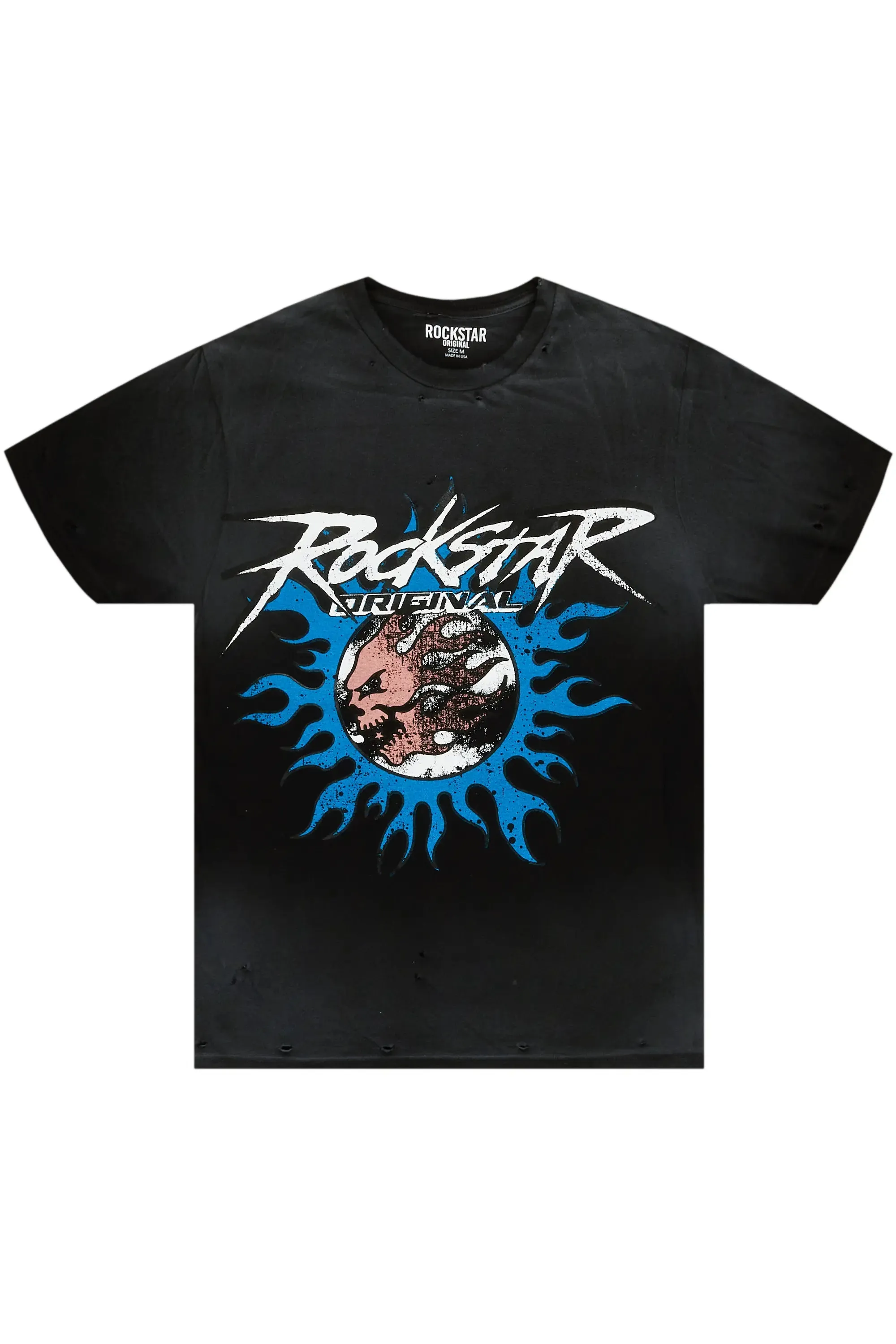 Alpha Black Graphic T-Shirt sold by Rockstar Original