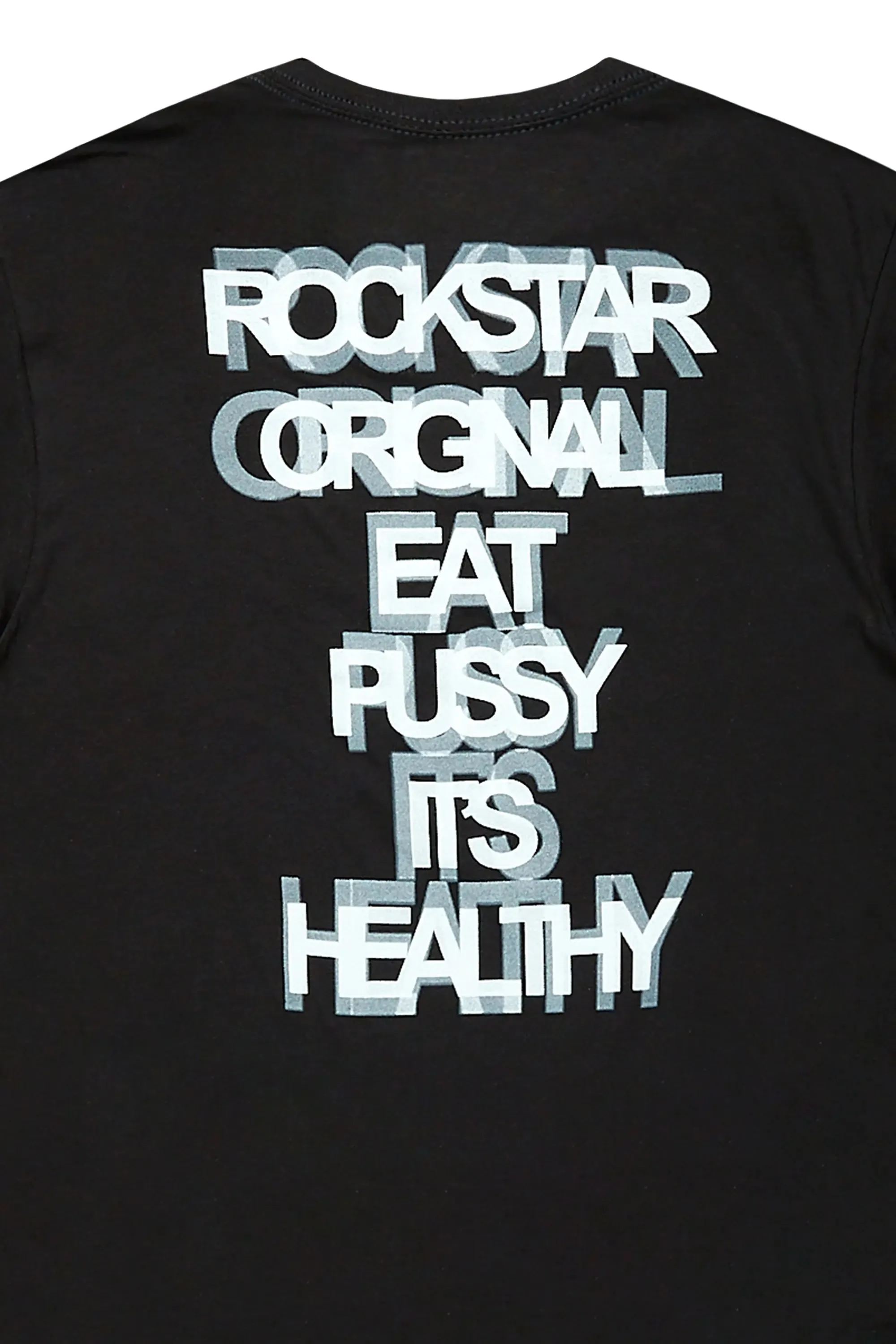 Bobo Black Graphic T-Shirt sold by Rockstar Original product image thumbnail 2