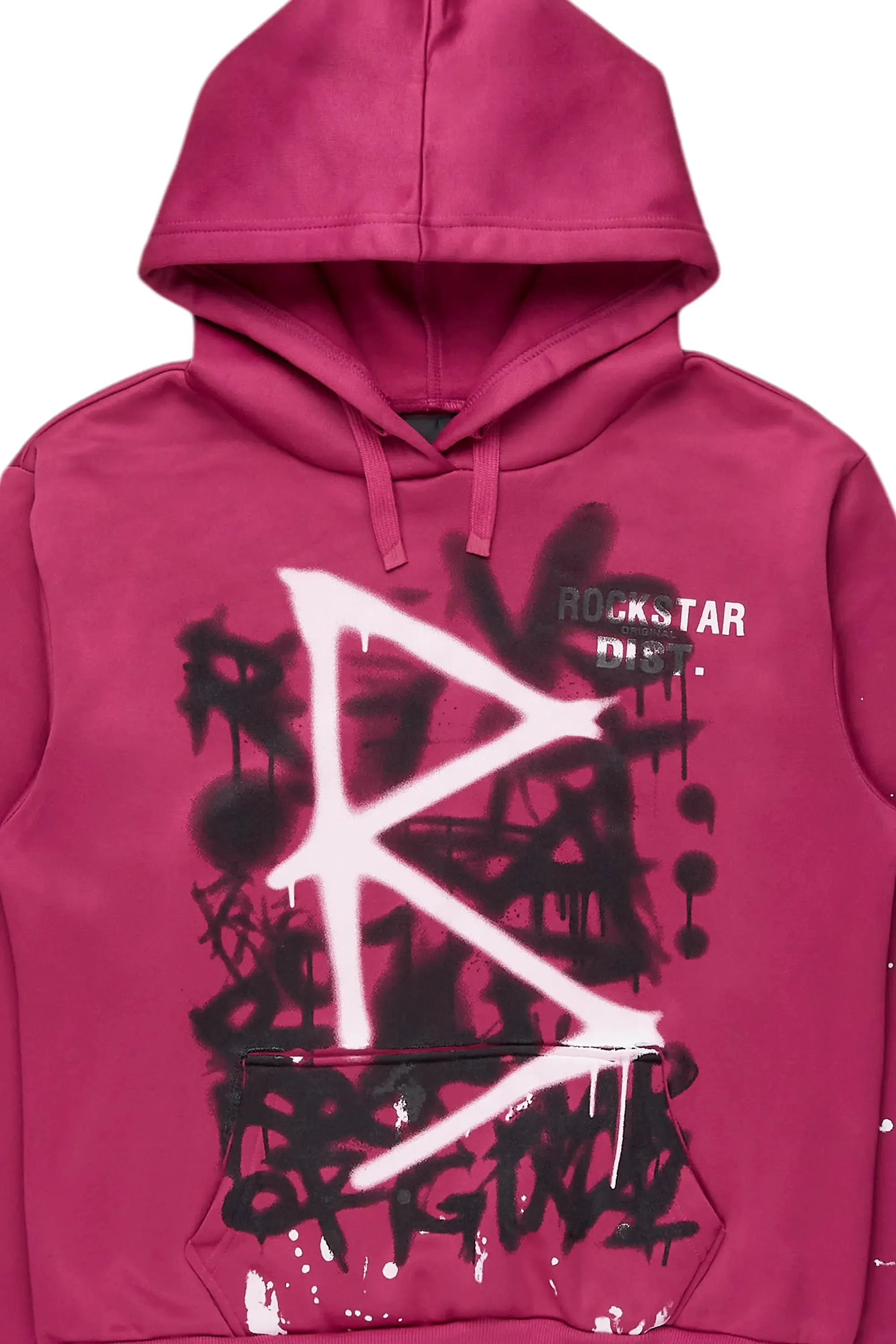 Nahomy Fuchsia Oversized Hoodie sold by Rockstar Original product image thumbnail 2