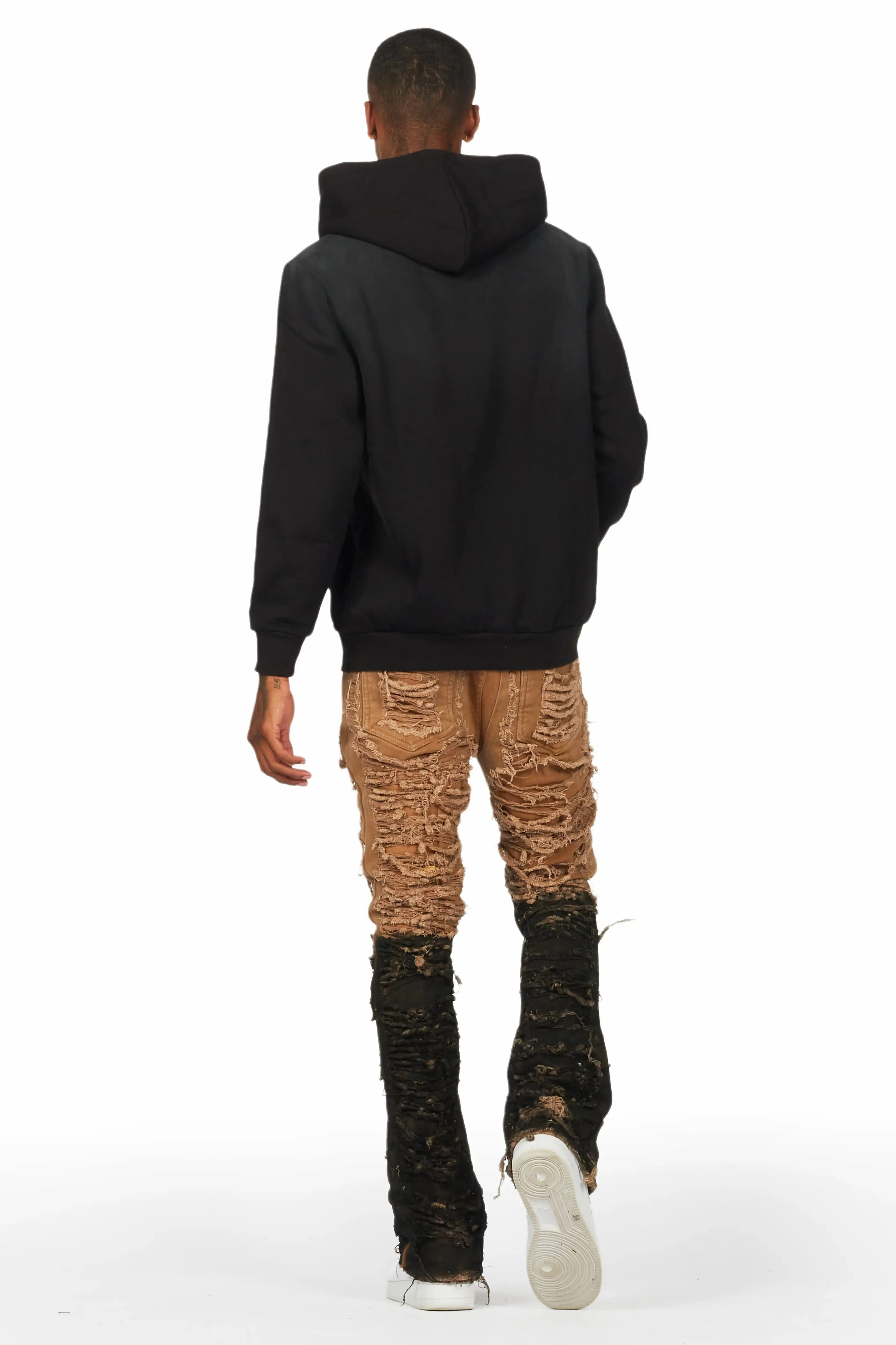 Larry Tan Painter Stacked Flare Jean sold by Rockstar Original product image thumbnail 5