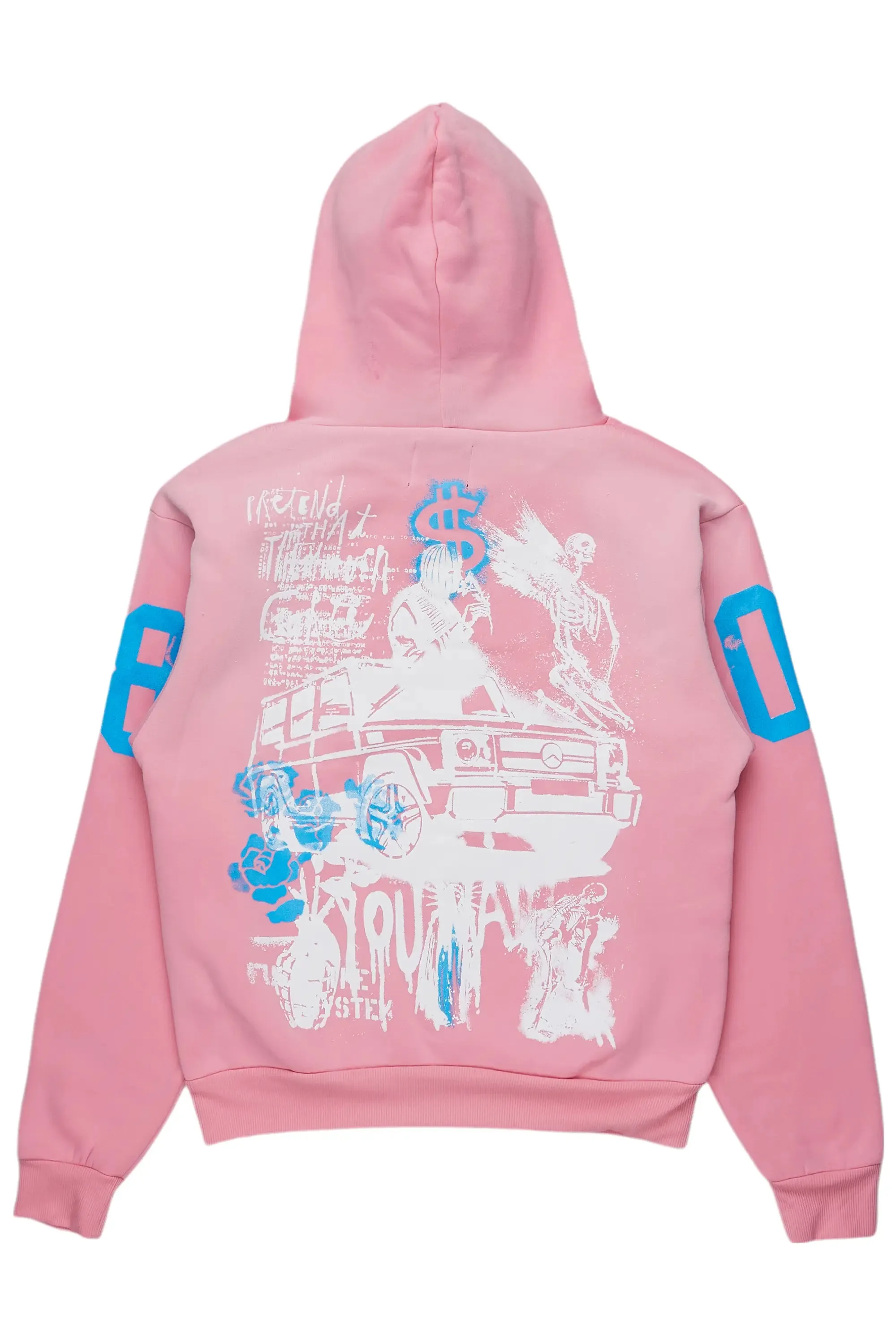 Kamille Pink Oversized Hoodie sold by Rockstar Original product image thumbnail 3