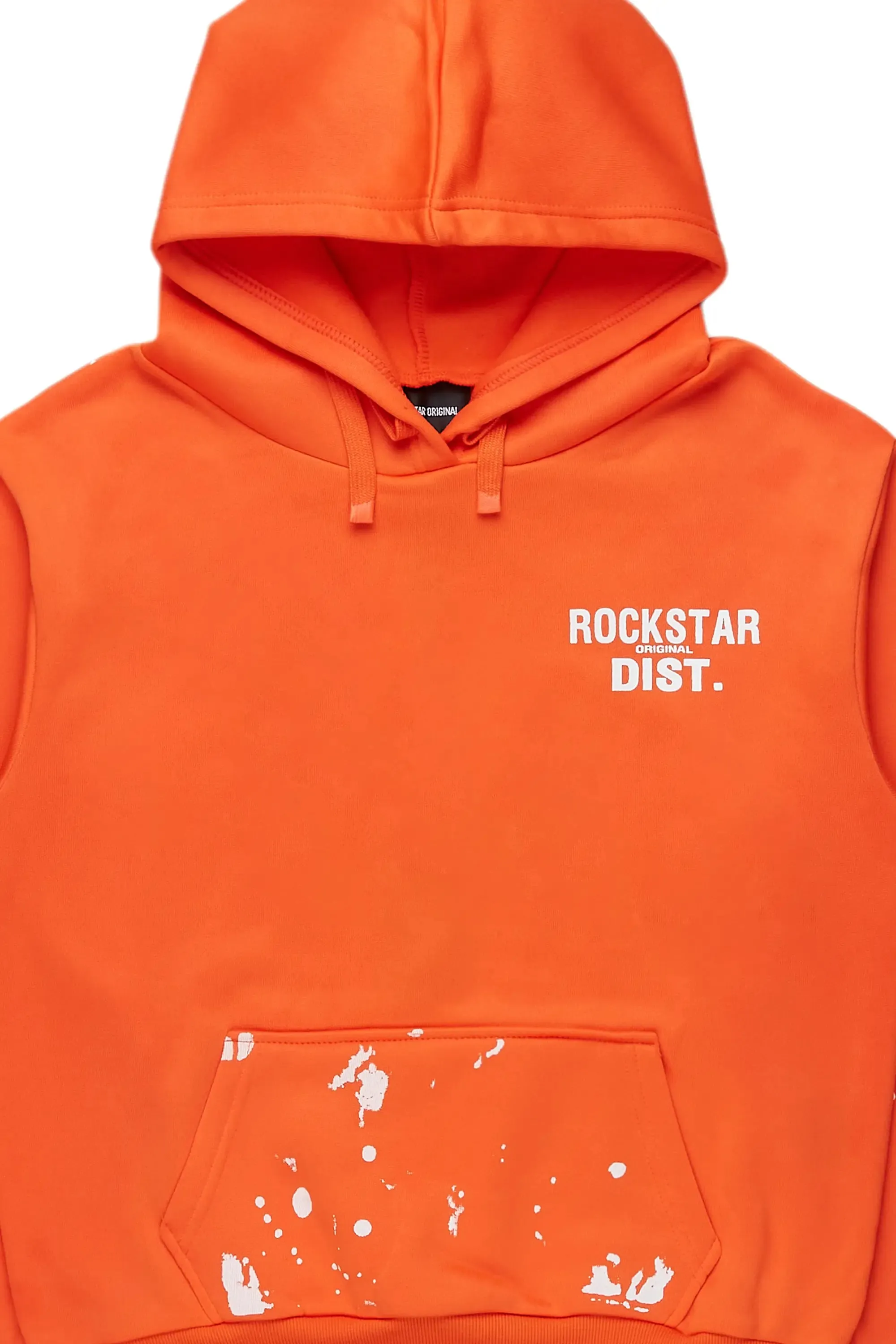 Nylia Orange Oversized Hoodie sold by Rockstar Original product image thumbnail 2