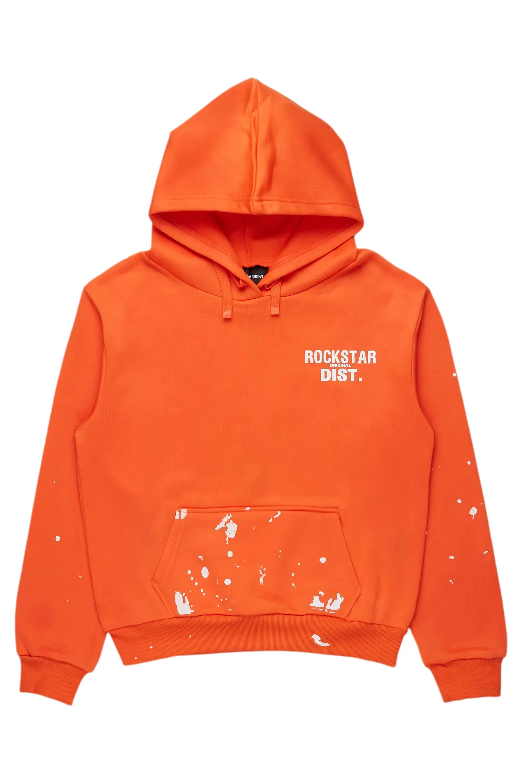 Nylia Orange Oversized Hoodie sold by Rockstar Original
