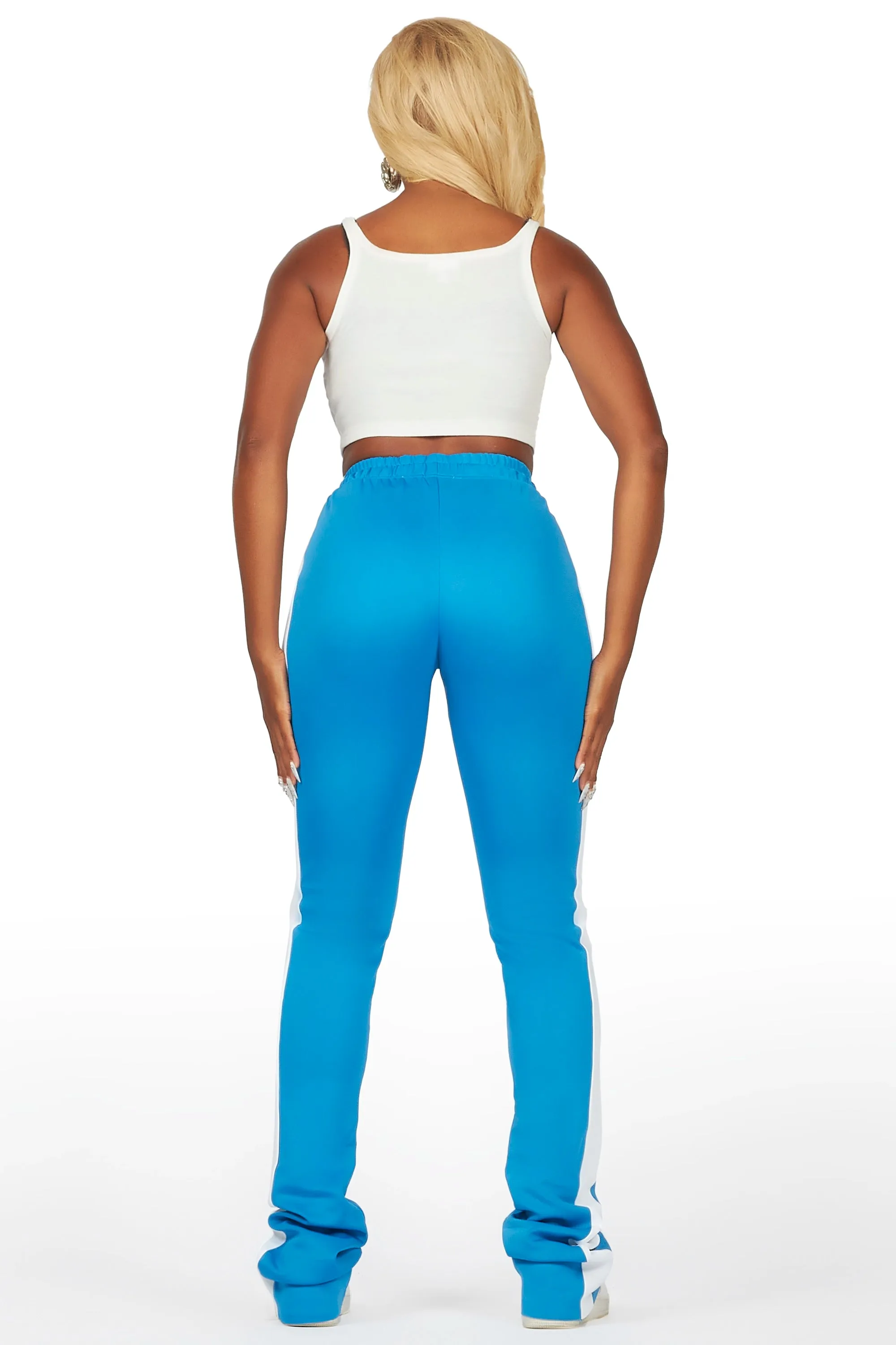 Savannah Blue Super Stacked Track Pant sold by Rockstar Original product image thumbnail 5