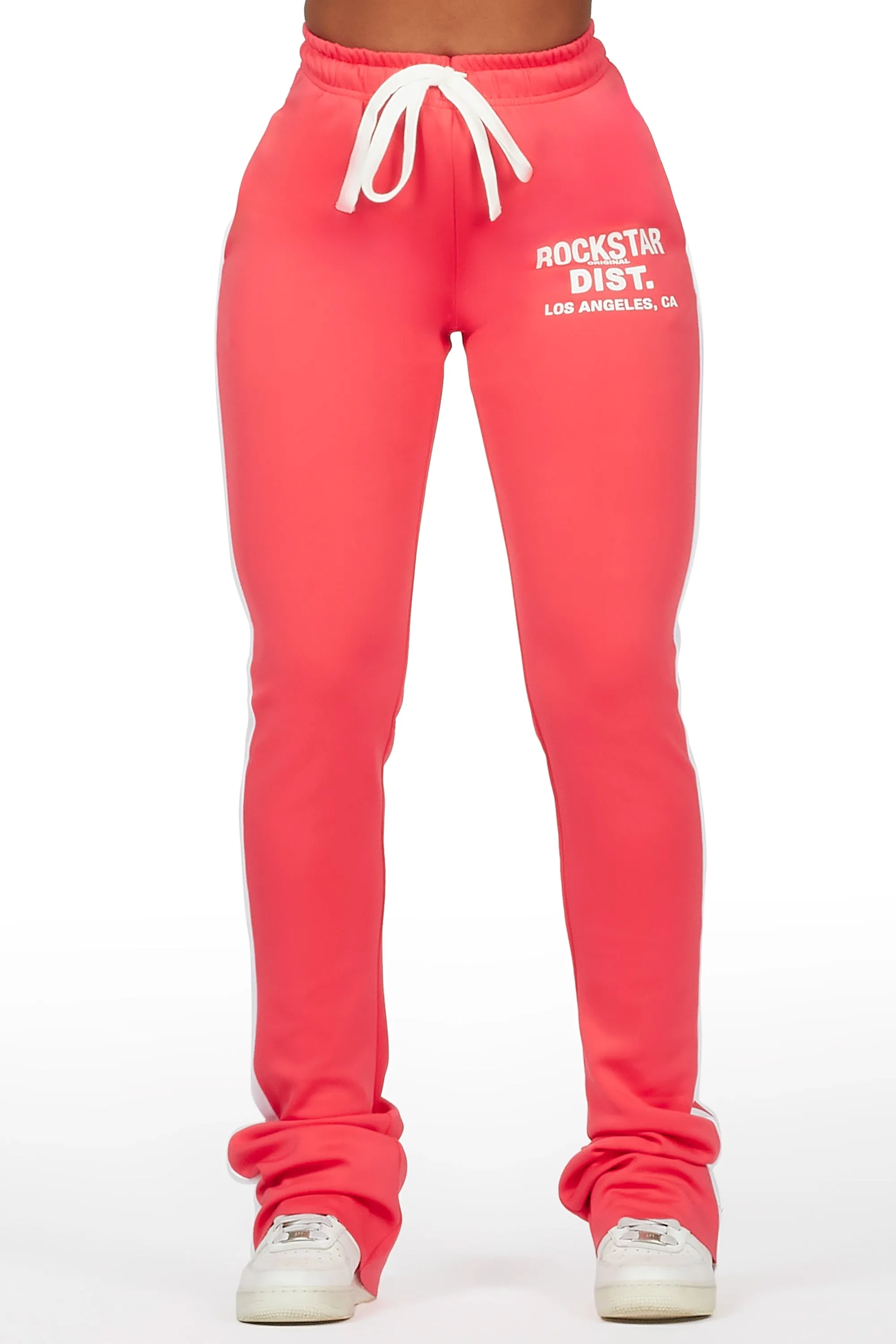 Savannah Hot Pink Super Stacked Track Pant sold by Rockstar Original product image thumbnail 2