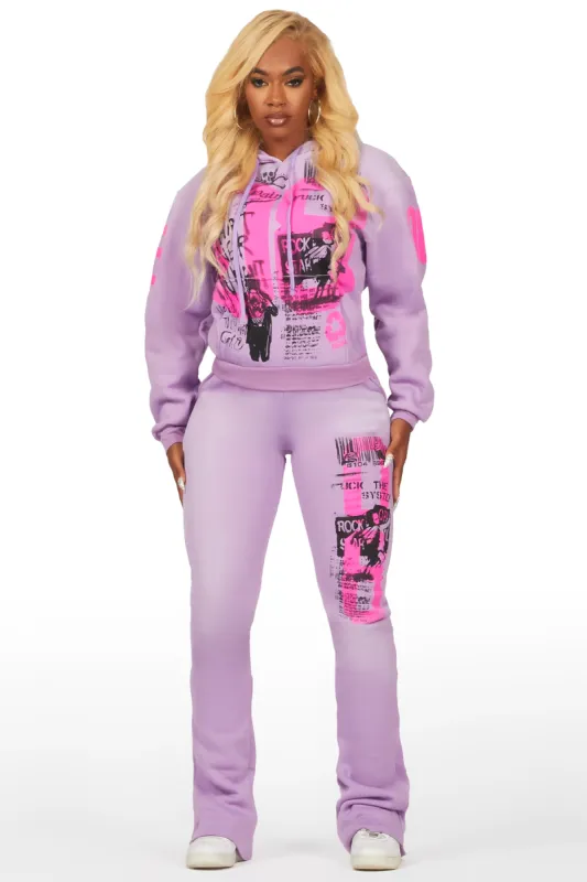 Arleasha Lavender Super Stacked Trackset sold by Rockstar Original