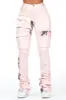 Teresa Pink Super Stacked Jean sold by Rockstar Original