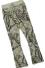 Member Tree Camo Stacked Flare Knitted Mohair Track Set sold by Rockstar Original