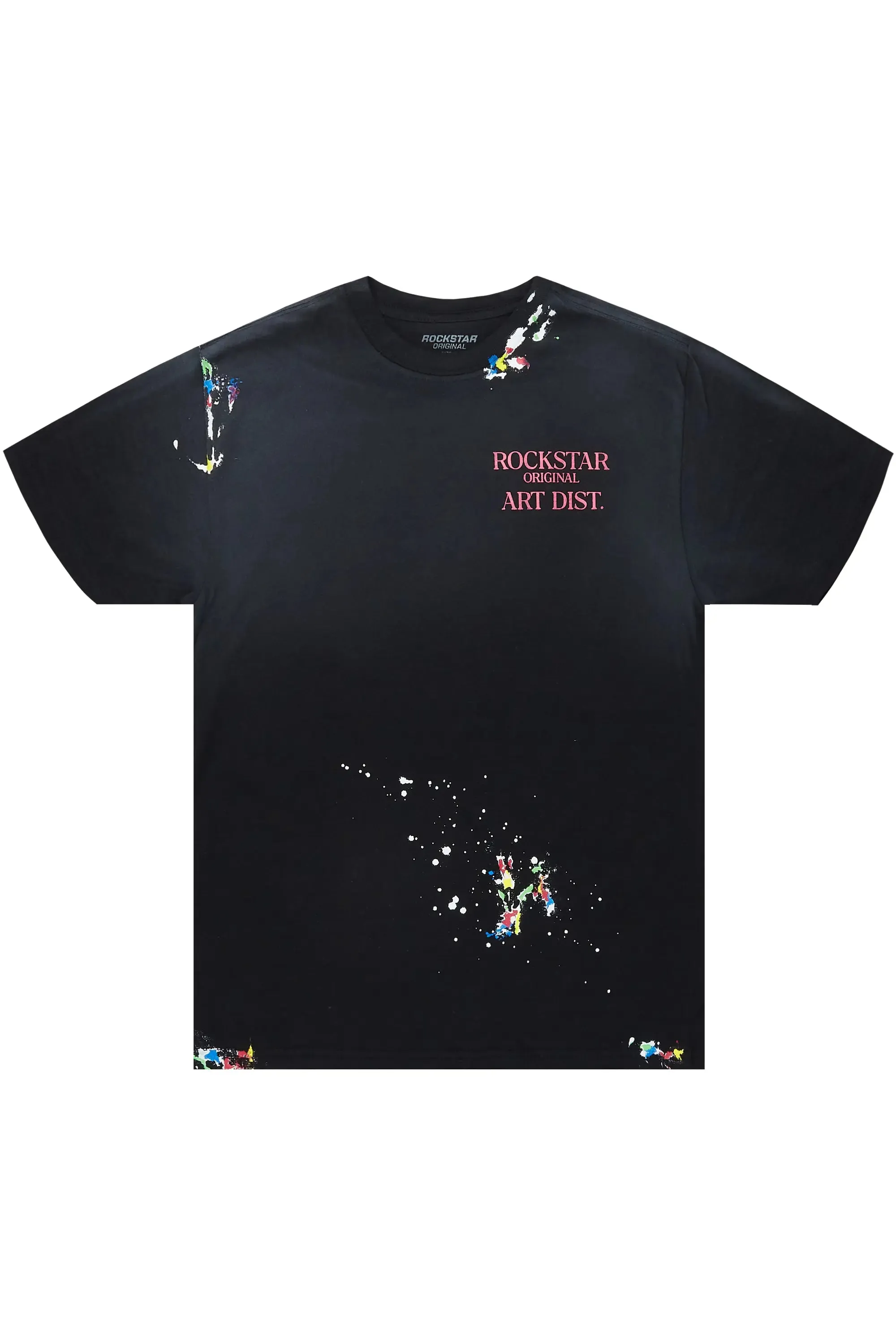 Can't Be Tamed Black/Pink Oversized Tee sold by Rockstar Original